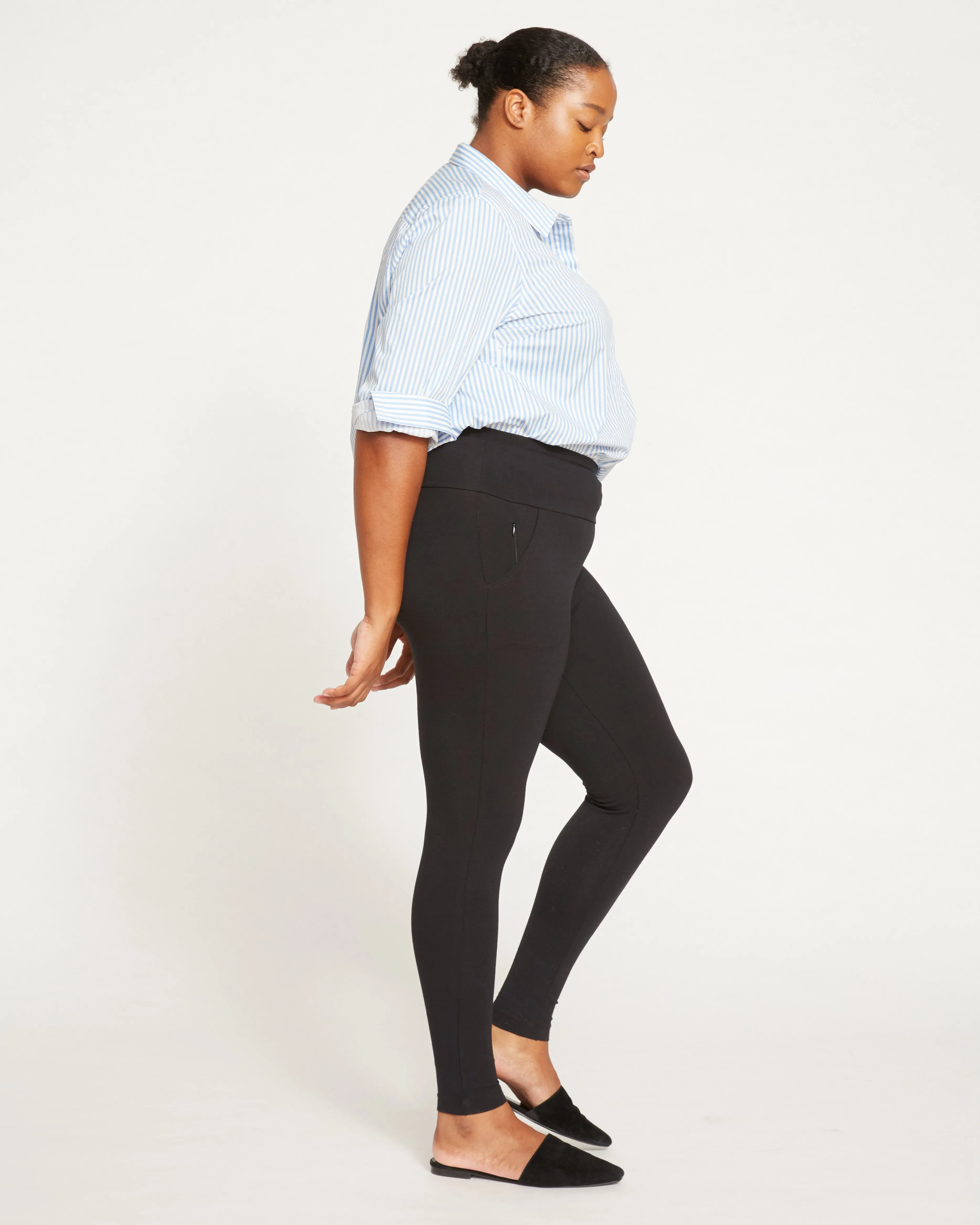 Everywear Pocket Leggings - Black sold by Universal Standard
