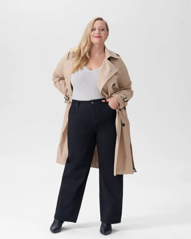 Bae Boyfriend Straight Leg Jeans - Black sold by Universal Standard