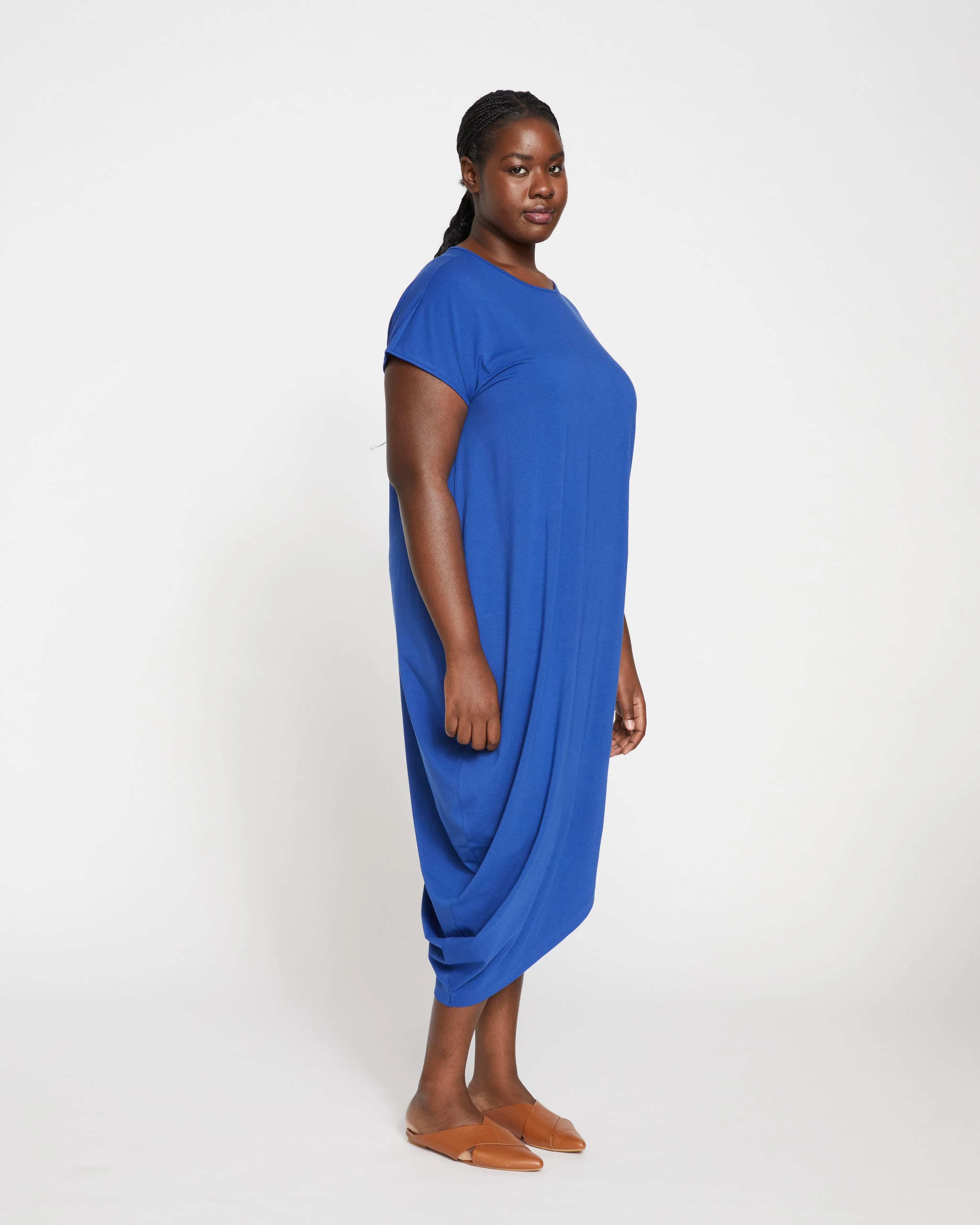 Iconic Geneva Dress - Lapis sold by Universal Standard product image thumbnail 3
