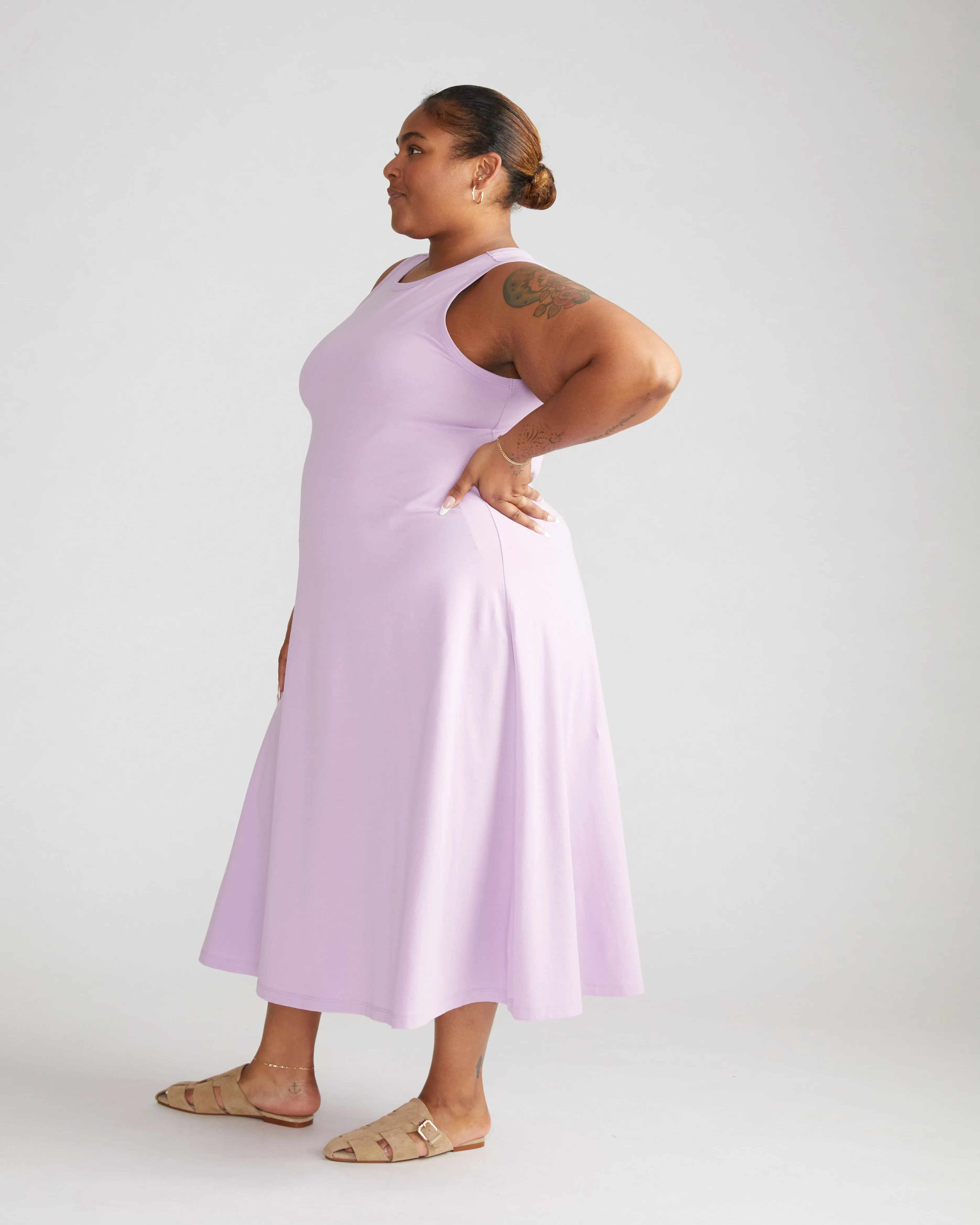 Sardinia Tank Dress - Lilac sold by Universal Standard product image thumbnail 2