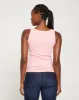 Roitfeld Ribbed Tank - Paeonia sold by Universal Standard