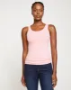 Roitfeld Ribbed Tank - Paeonia sold by Universal Standard