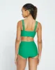 The Sport Bikini Top - Jardin sold by Universal Standard