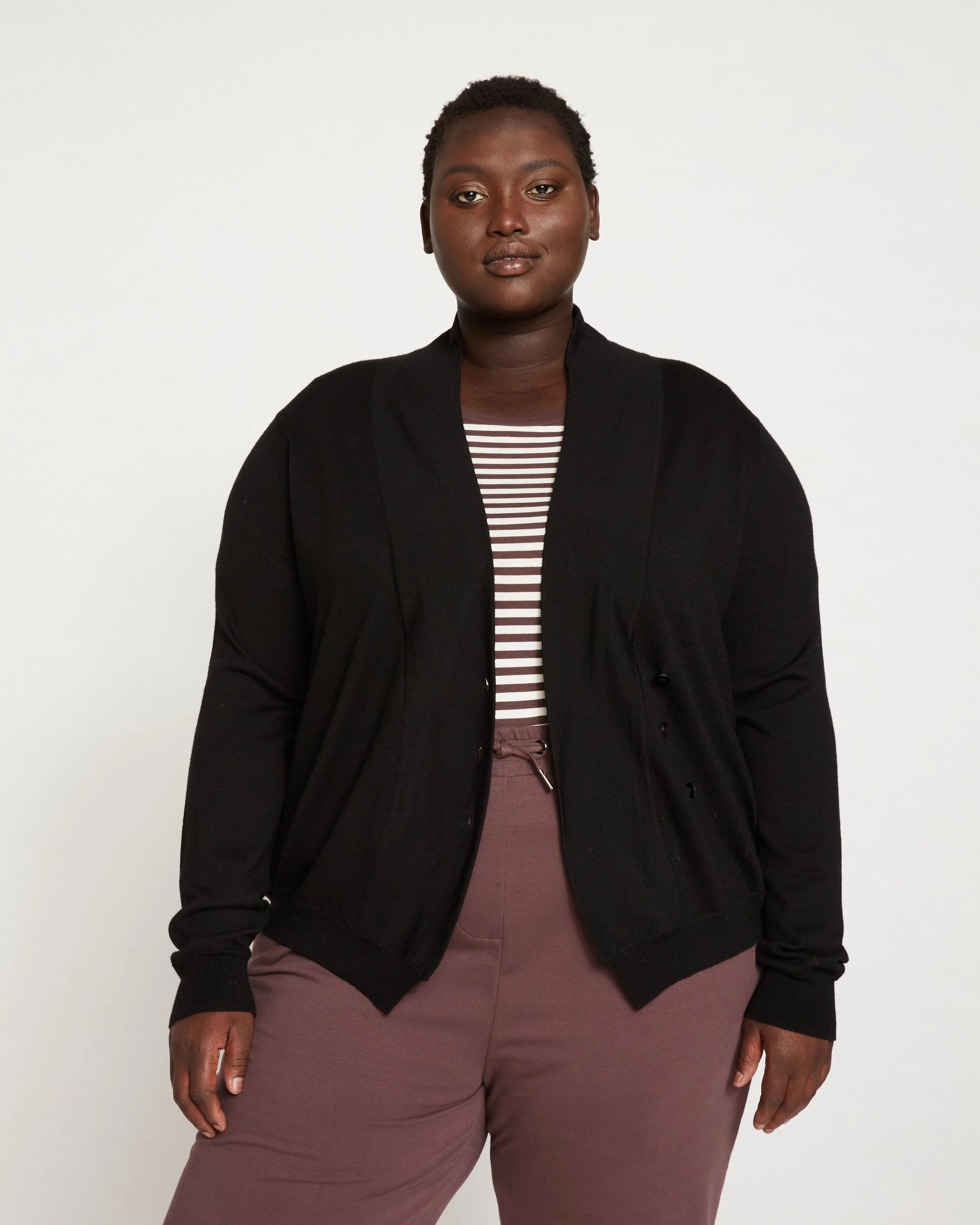 Curve Cardi - Black sold by Universal Standard