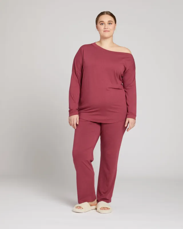 Dolci Top - Maroon sold by Universal Standard