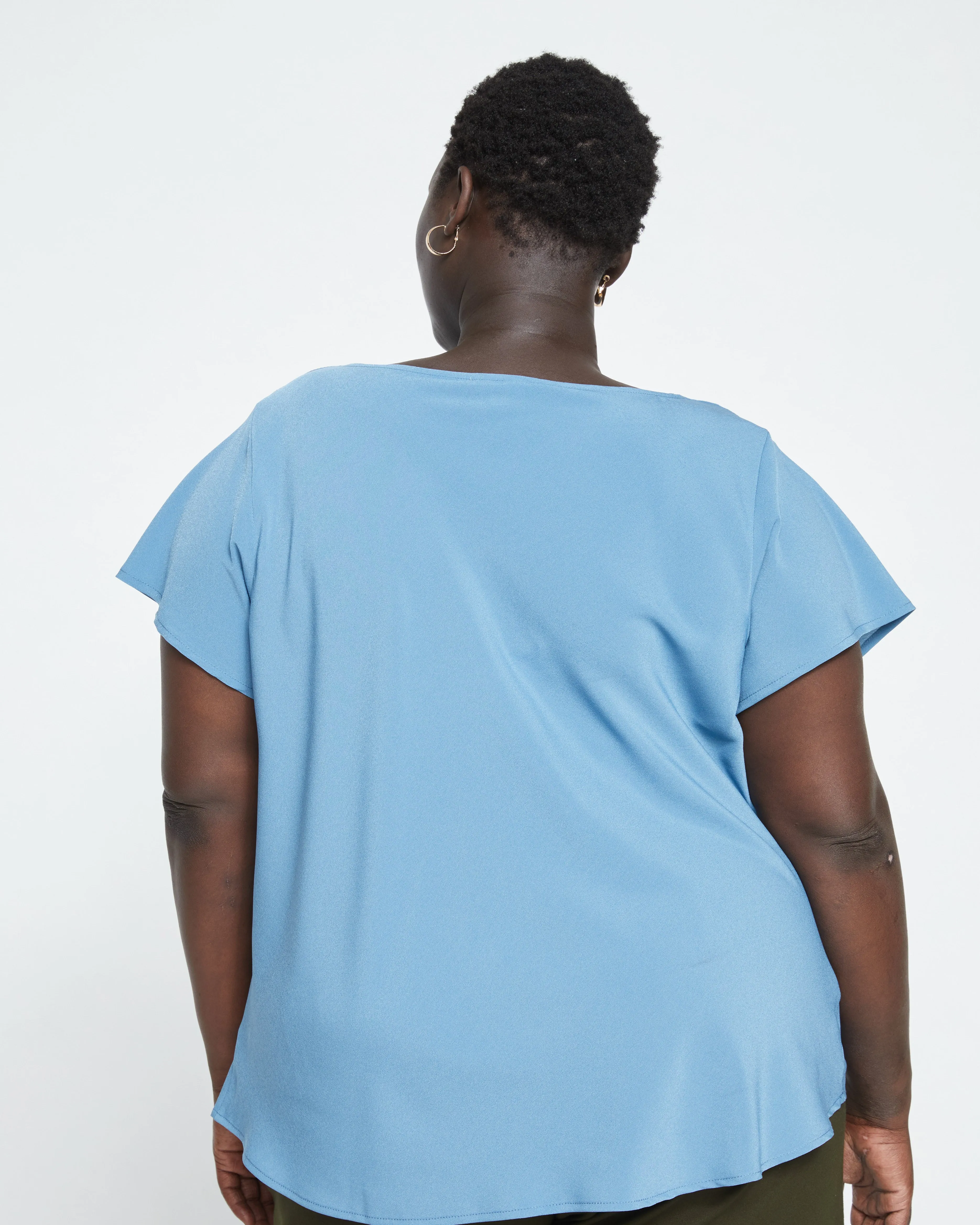 Better-Than-Silk Shell Top - Cornflower sold by Universal Standard product image thumbnail 4