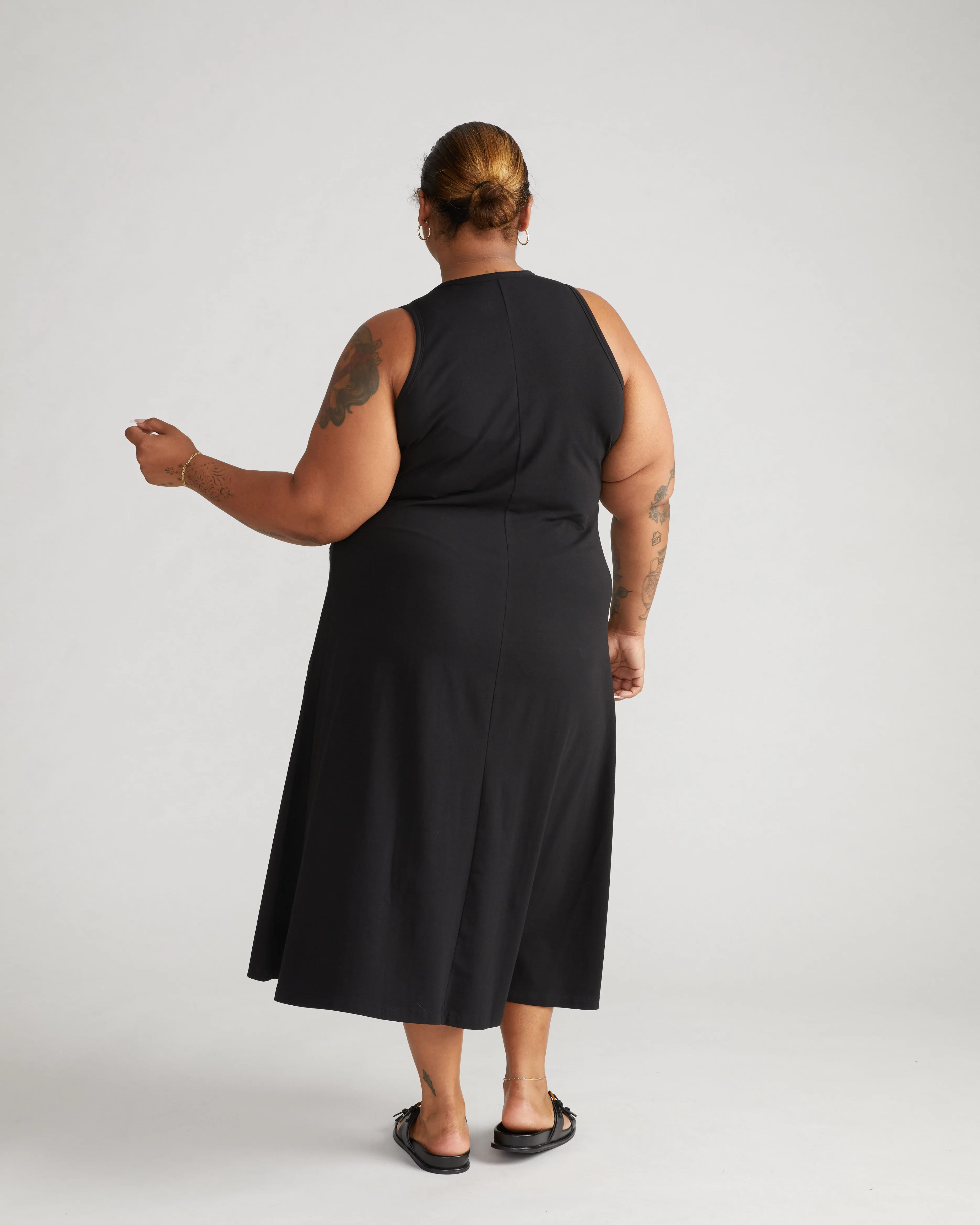 Sardinia Tank Dress - Black sold by Universal Standard product image thumbnail 2