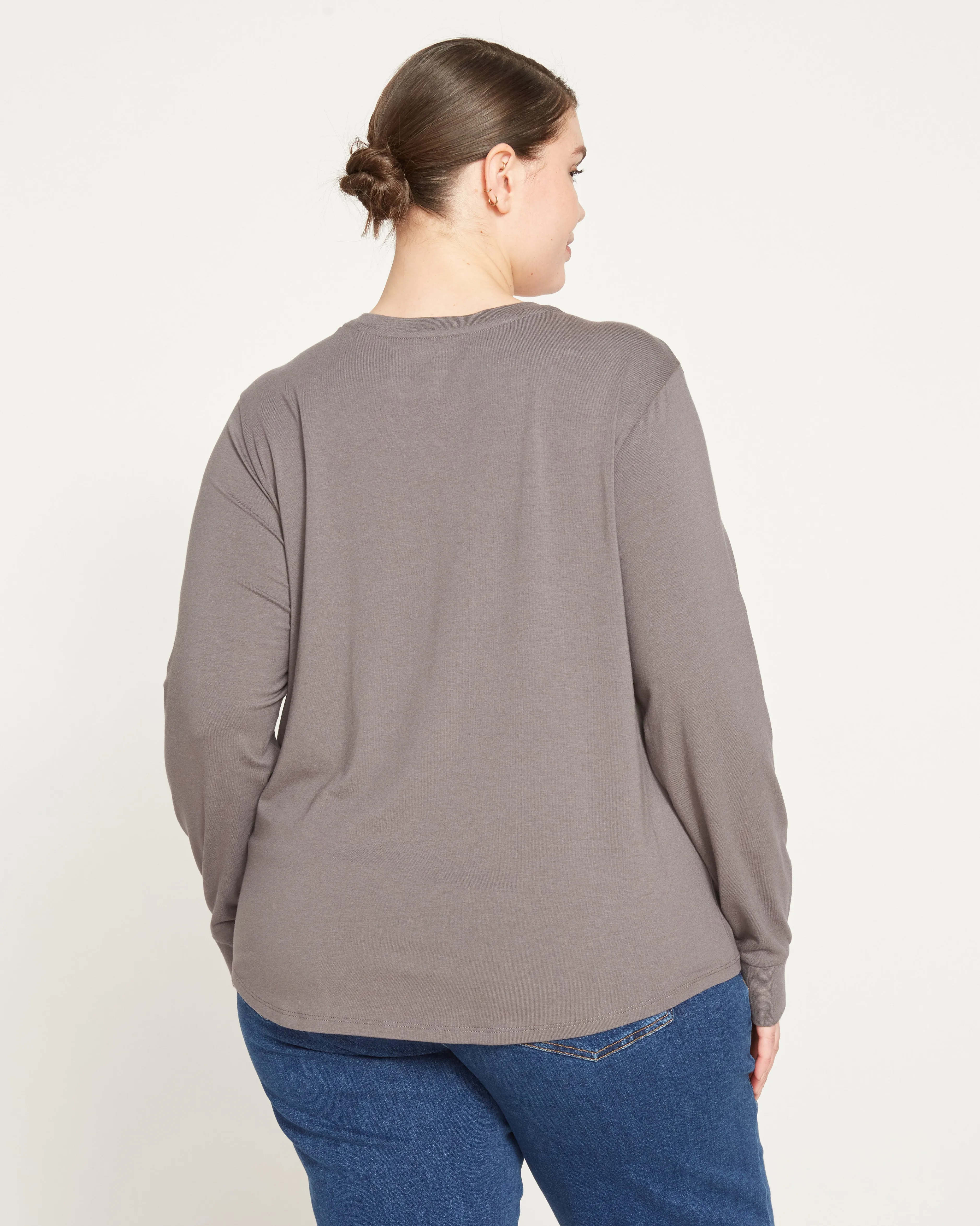 Long Sleeve V Rex - Slate sold by Universal Standard product image thumbnail 5