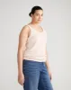 Roitfeld Ribbed Tank - Sunset Microstripe sold by Universal Standard