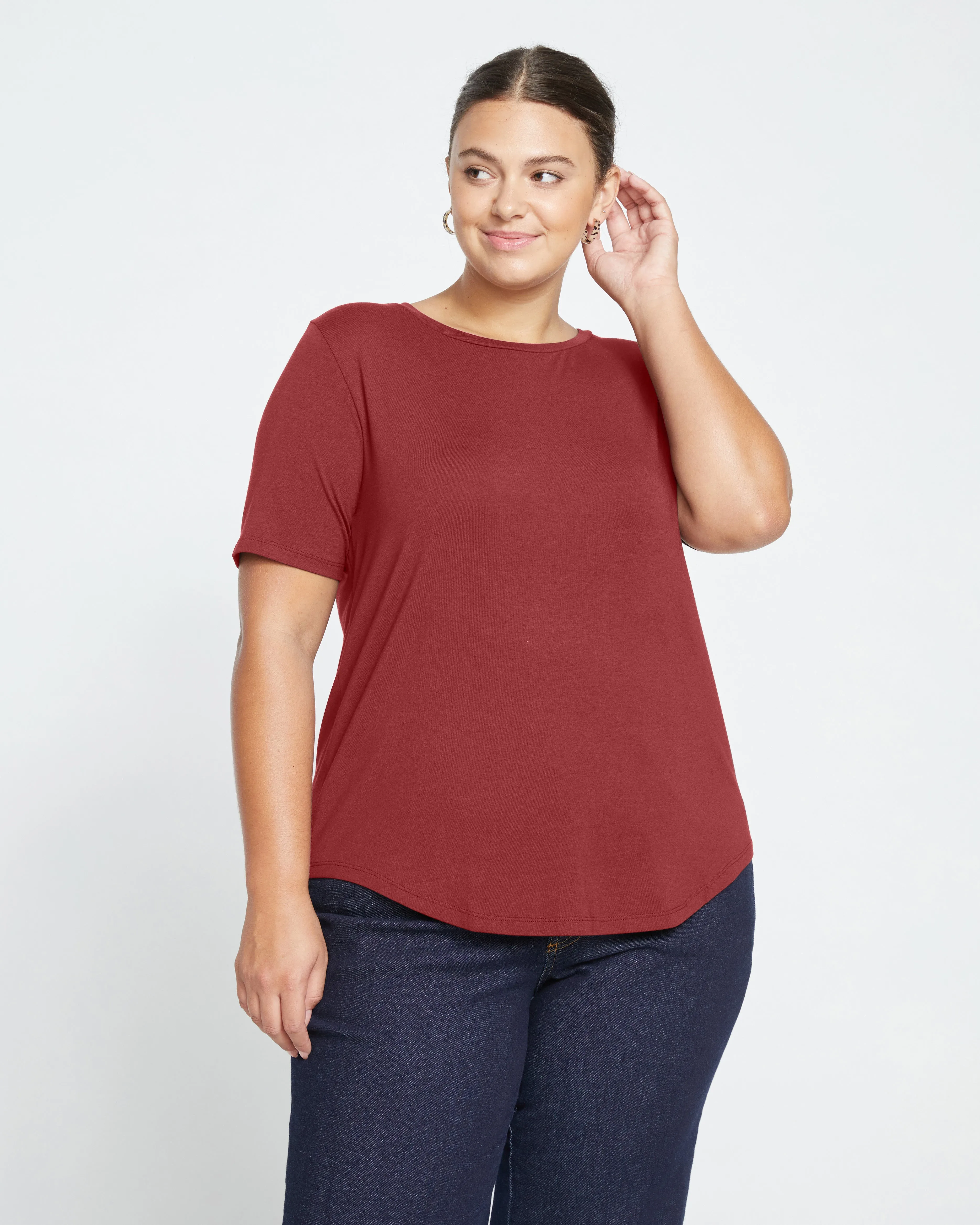 Tee Rex - Brick Red sold by Universal Standard