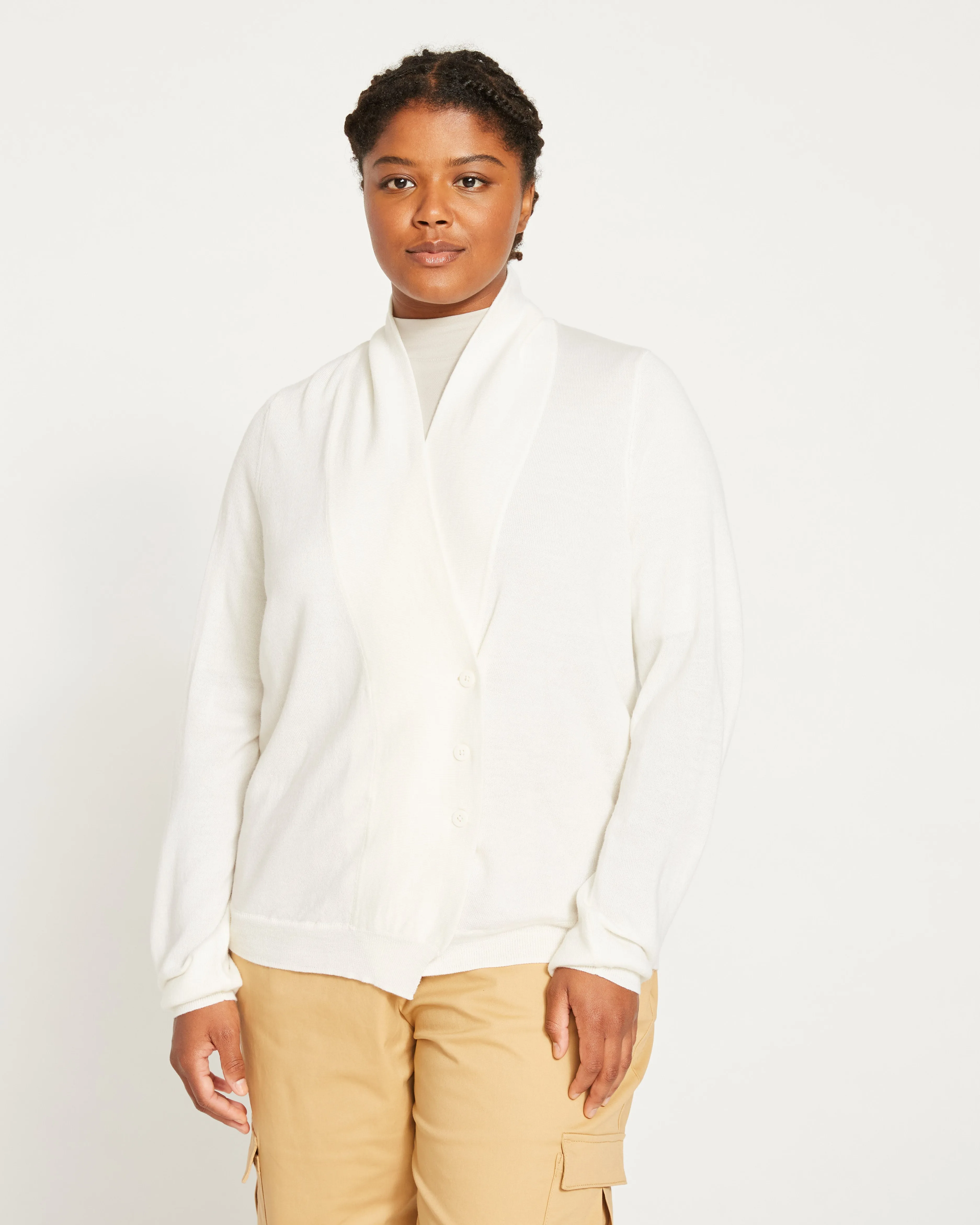 Curve Cardi - Cream sold by Universal Standard product image thumbnail 3