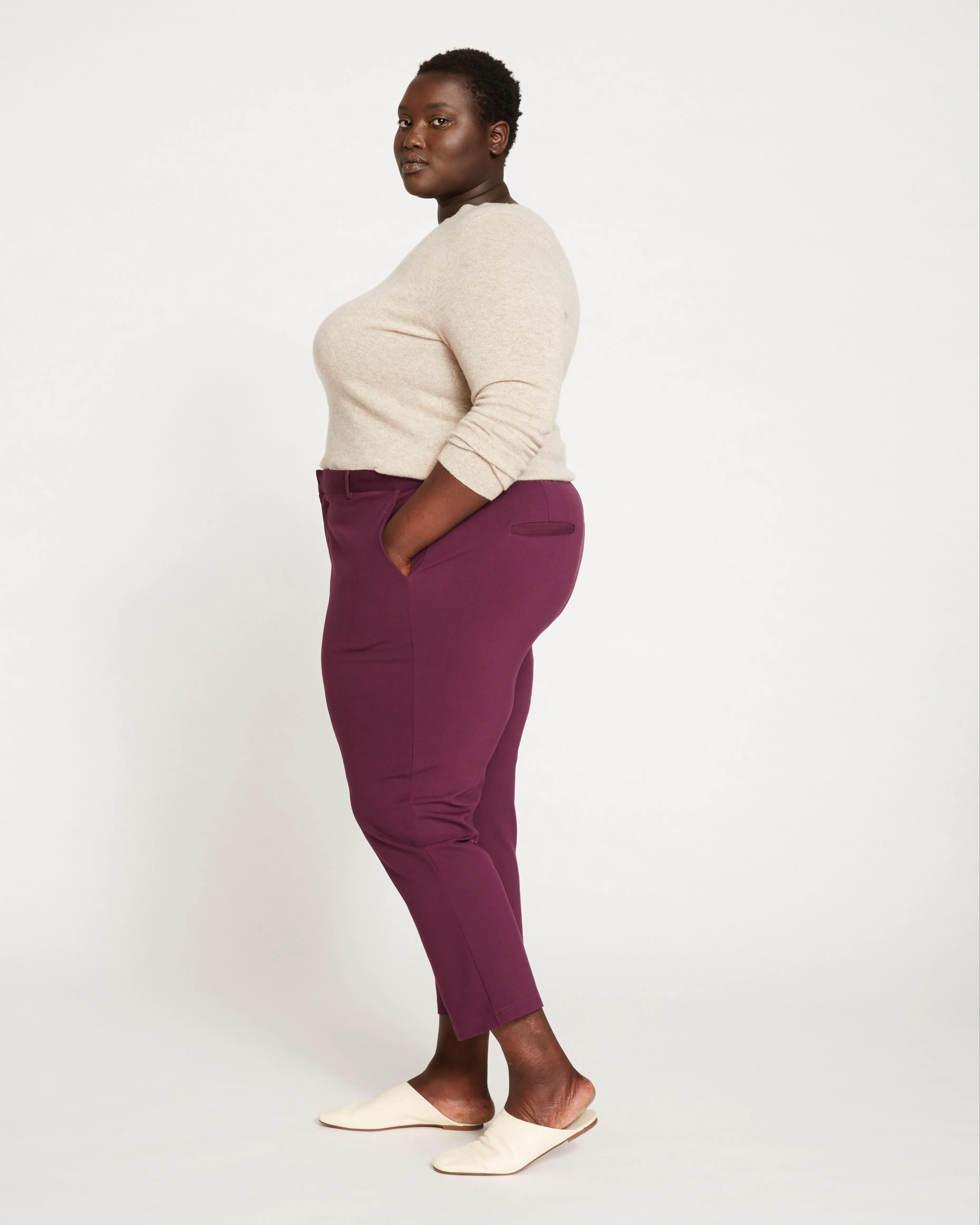 Cigarette Pants - Plum sold by Universal Standard product image thumbnail 4