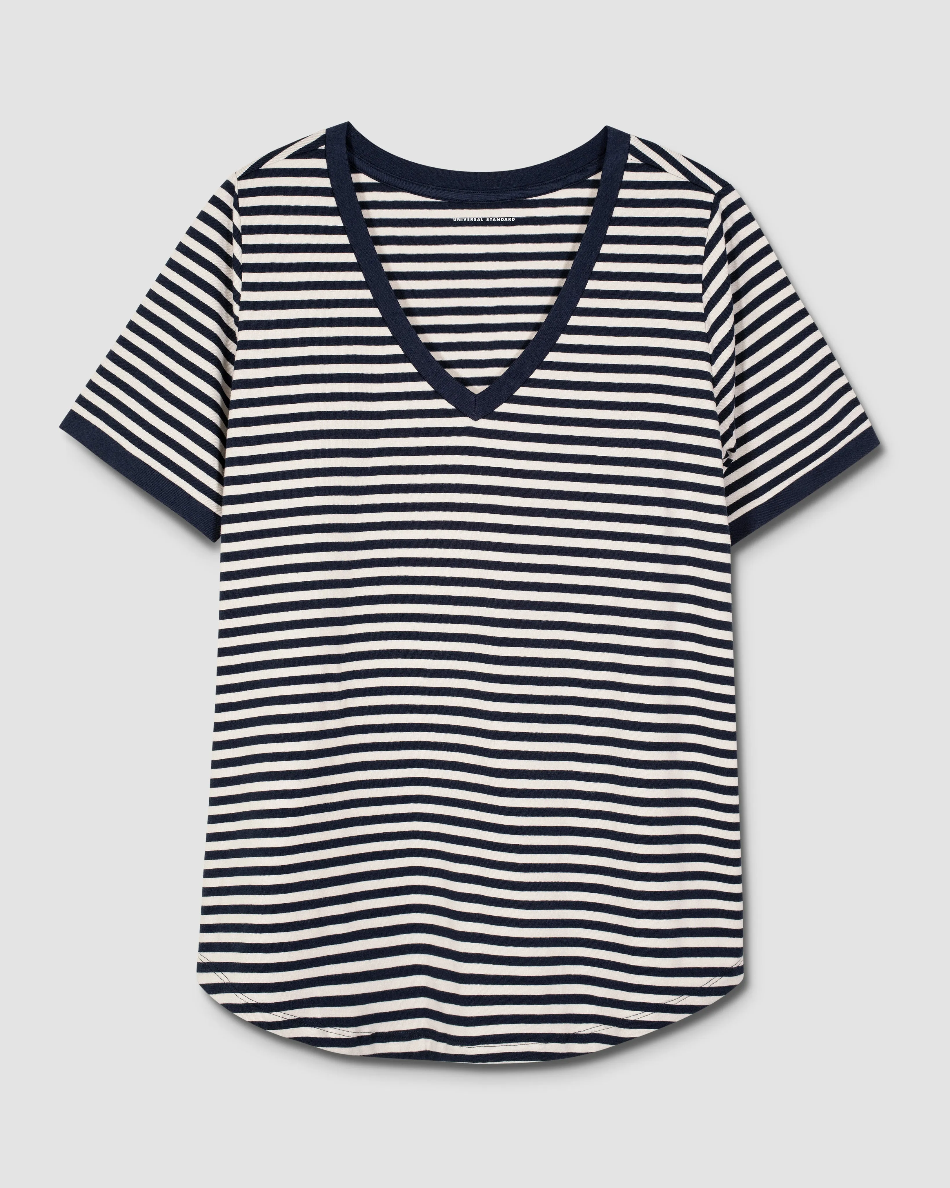 V Rex - Navy/Dove Grey Stripe sold by Universal Standard product image thumbnail 2