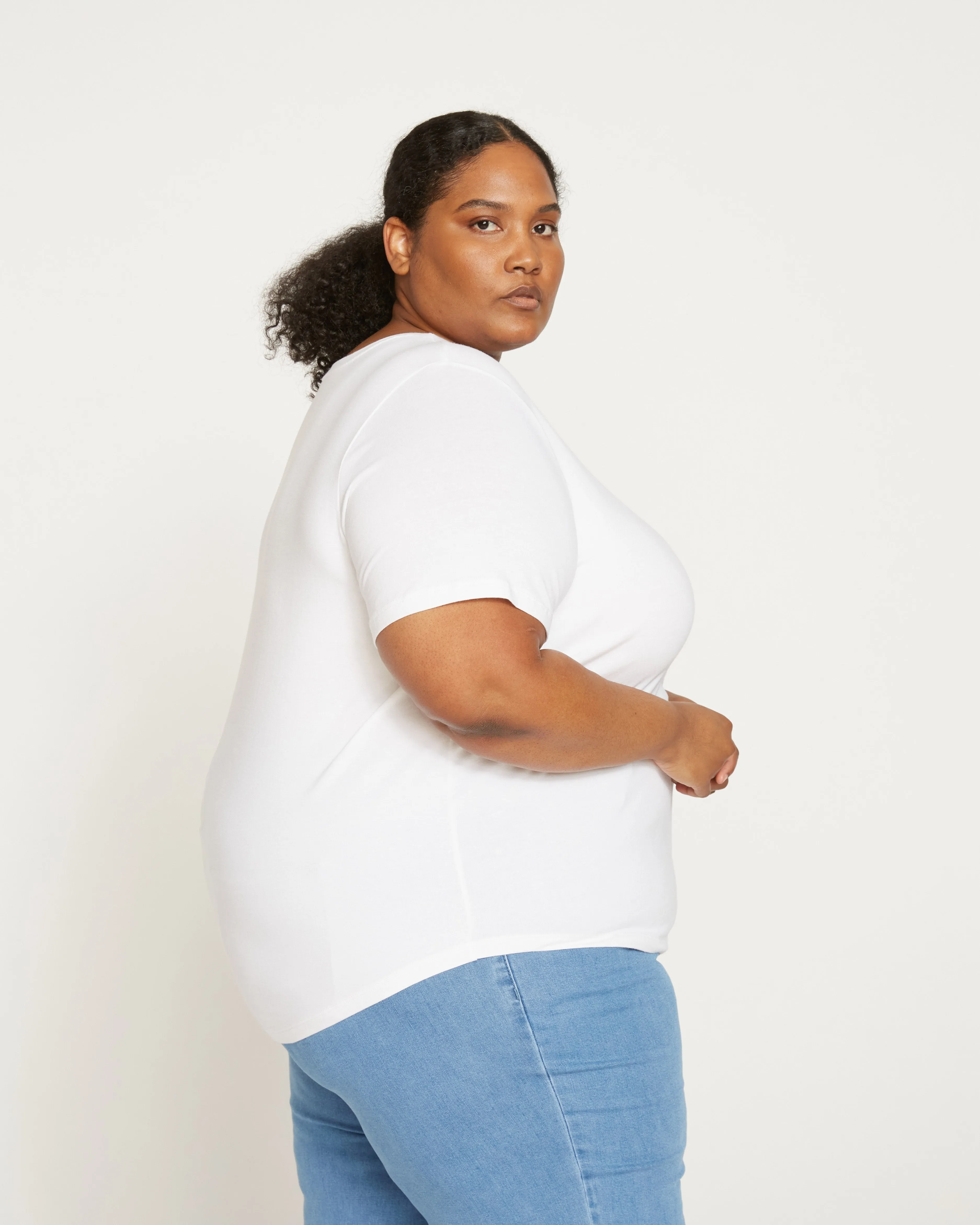 Free Tee Rex - White sold by Universal Standard product image thumbnail 5