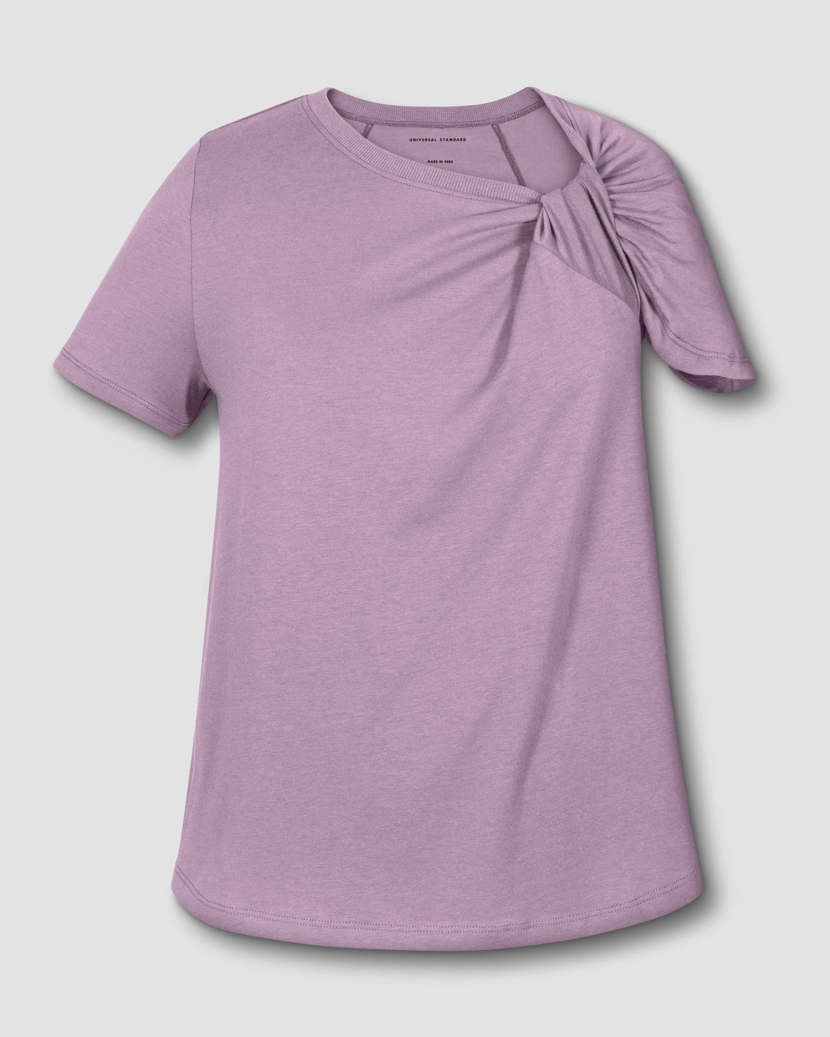 Rosa Twist Tee - Orchid sold by Universal Standard product image thumbnail 2