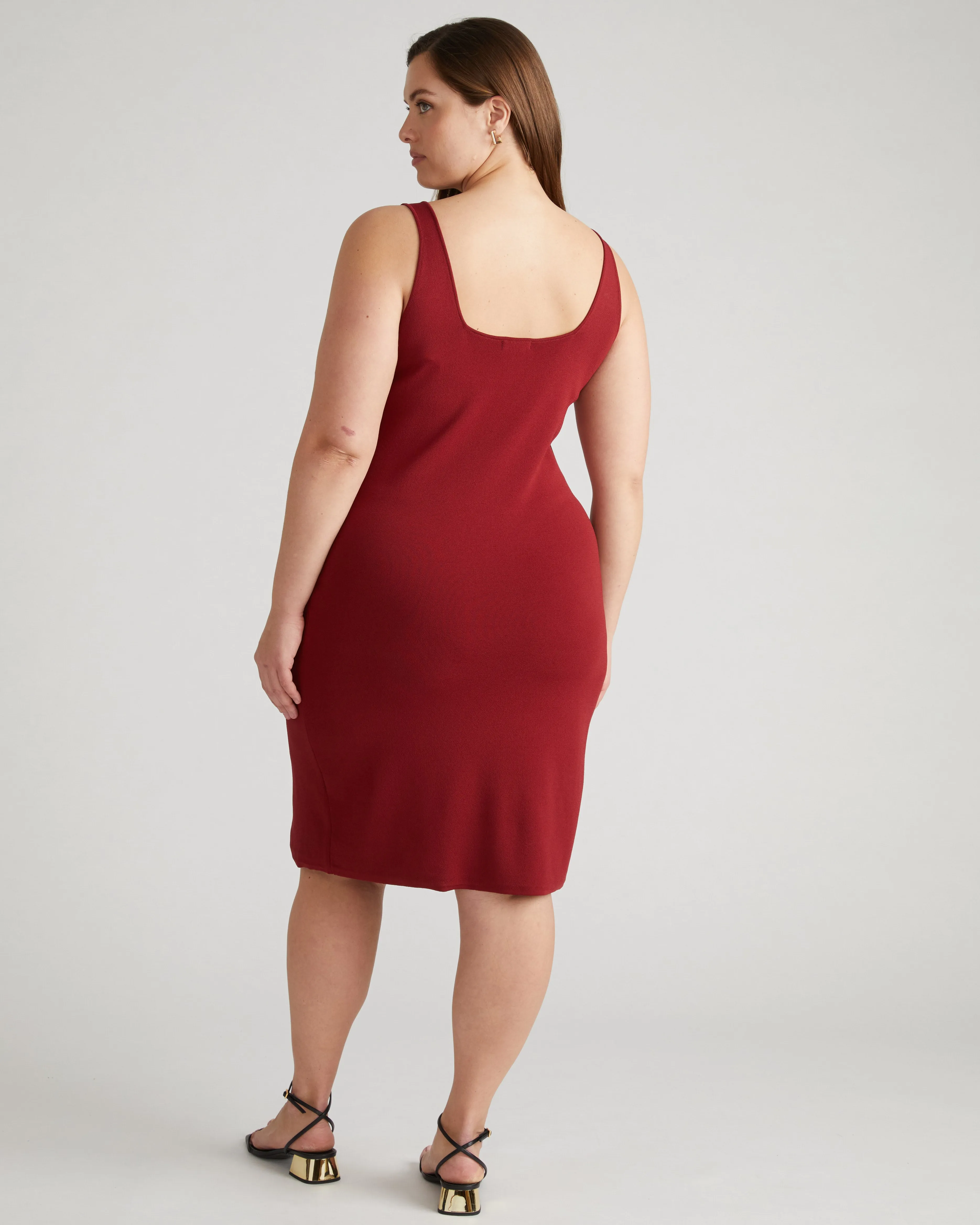Knitted Tank Dress - Sangria sold by Universal Standard product image thumbnail 4