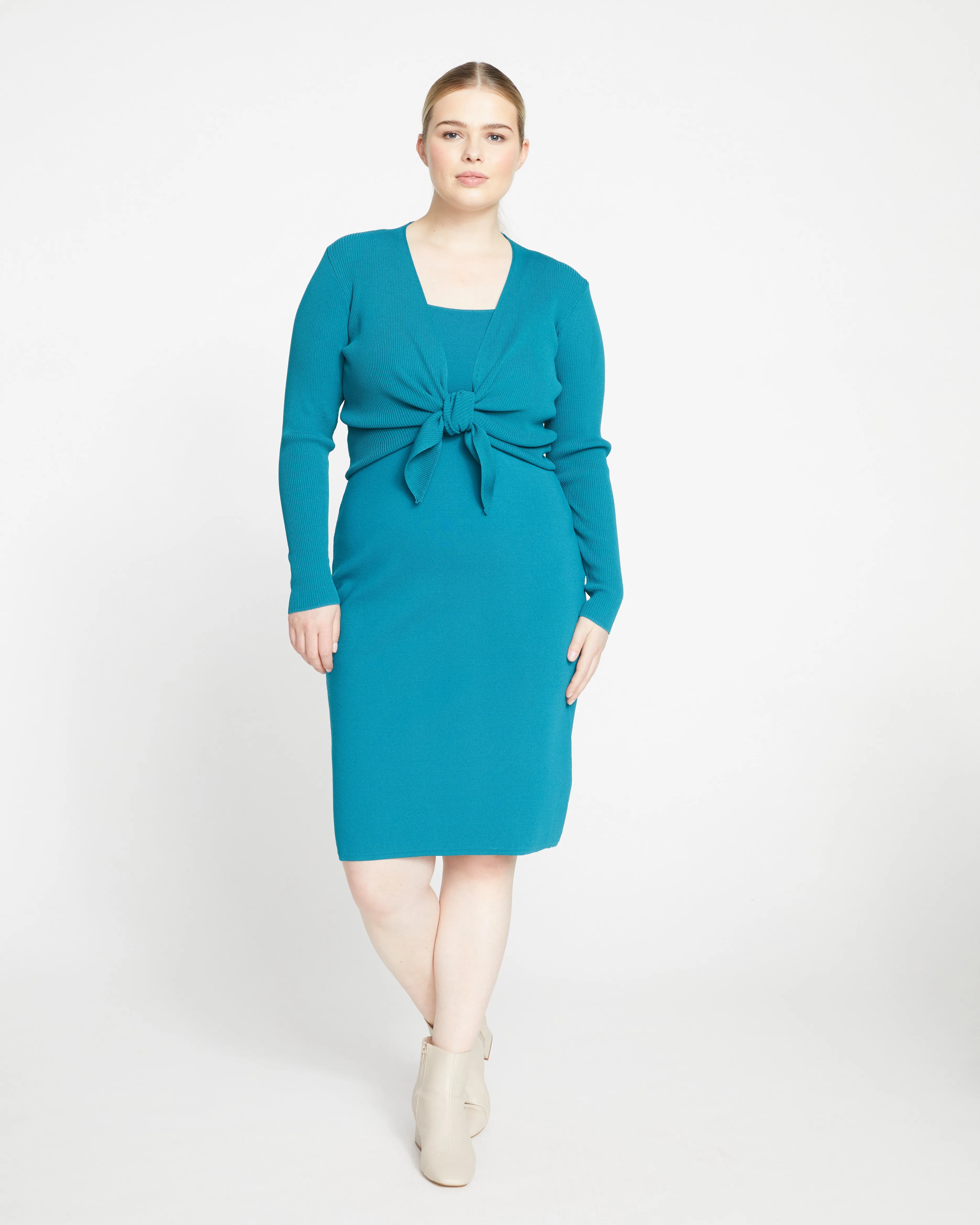 Knitted Tank Dress - Plume Blue sold by Universal Standard product image thumbnail 2