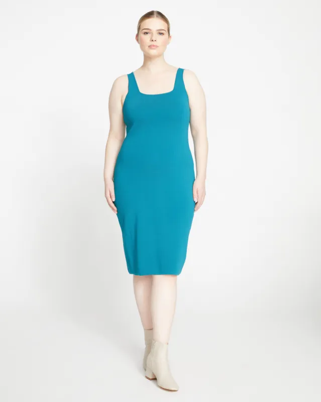 Knitted Tank Dress - Plume Blue sold by Universal Standard