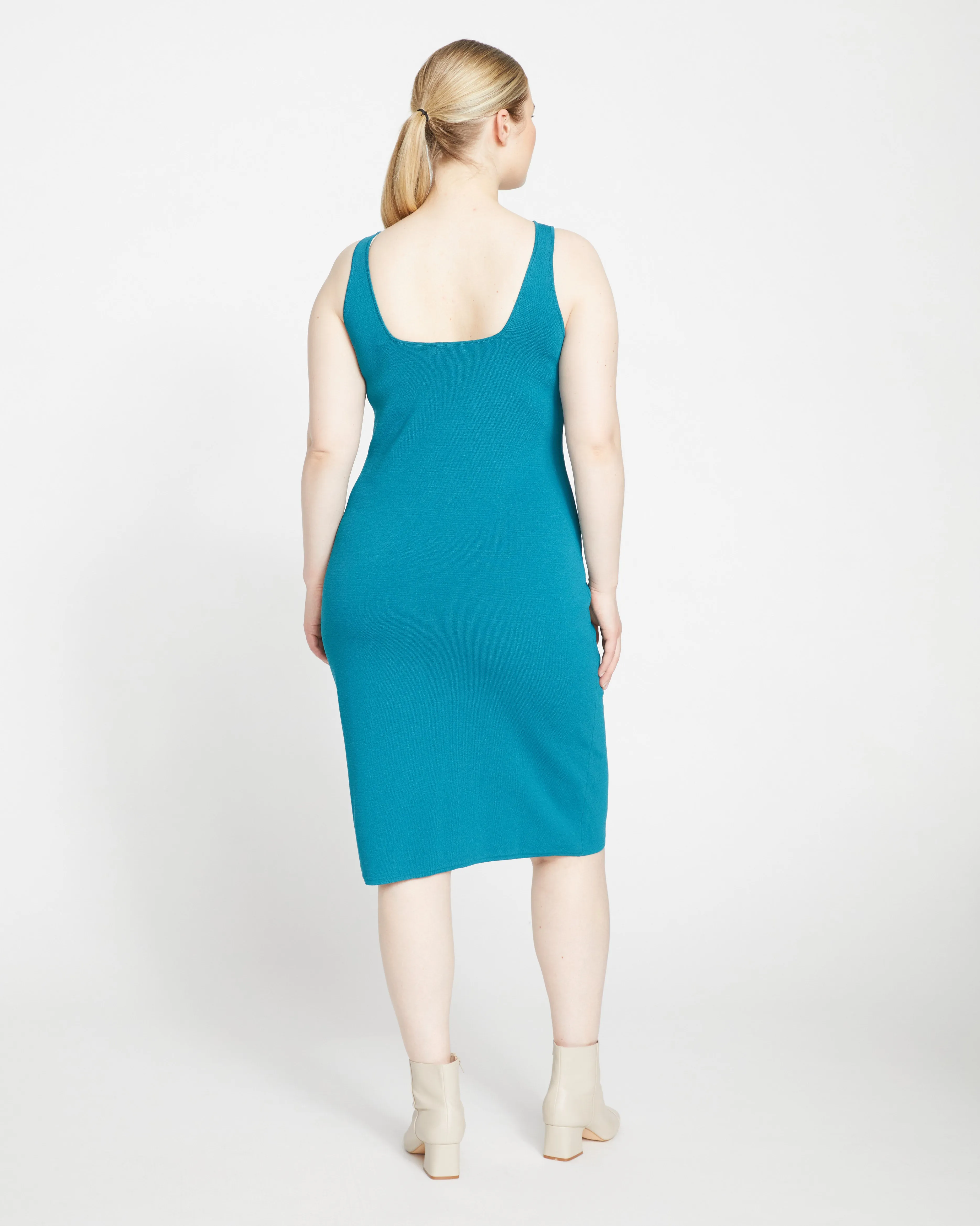 Knitted Tank Dress - Plume Blue sold by Universal Standard product image thumbnail 4