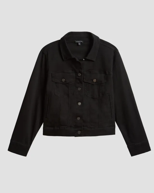 Kelsey Denim Jacket - Black sold by Universal Standard product image thumbnail 2