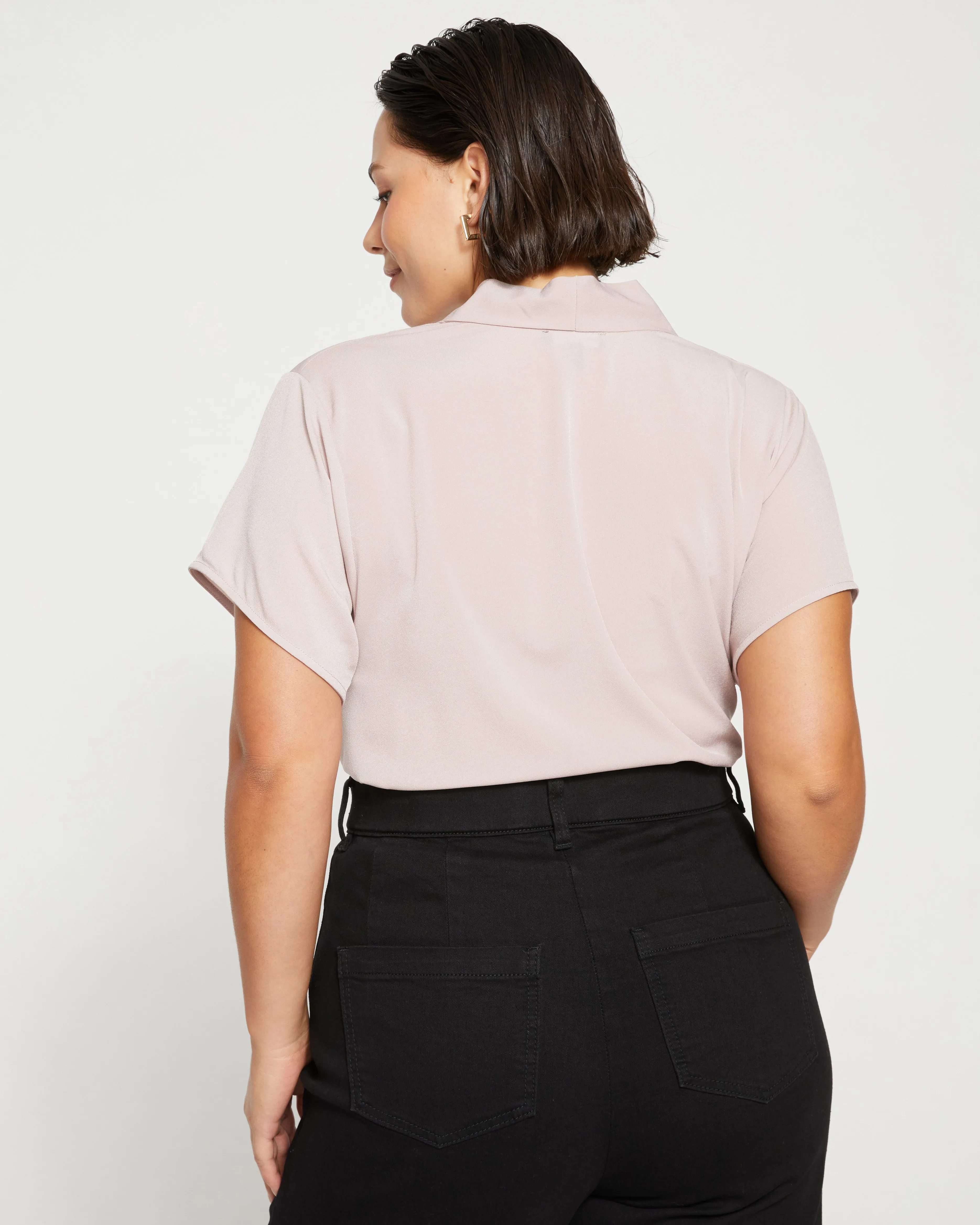 Better-Than-Silk V-Neck Top - Dried Rose sold by Universal Standard product image thumbnail 4