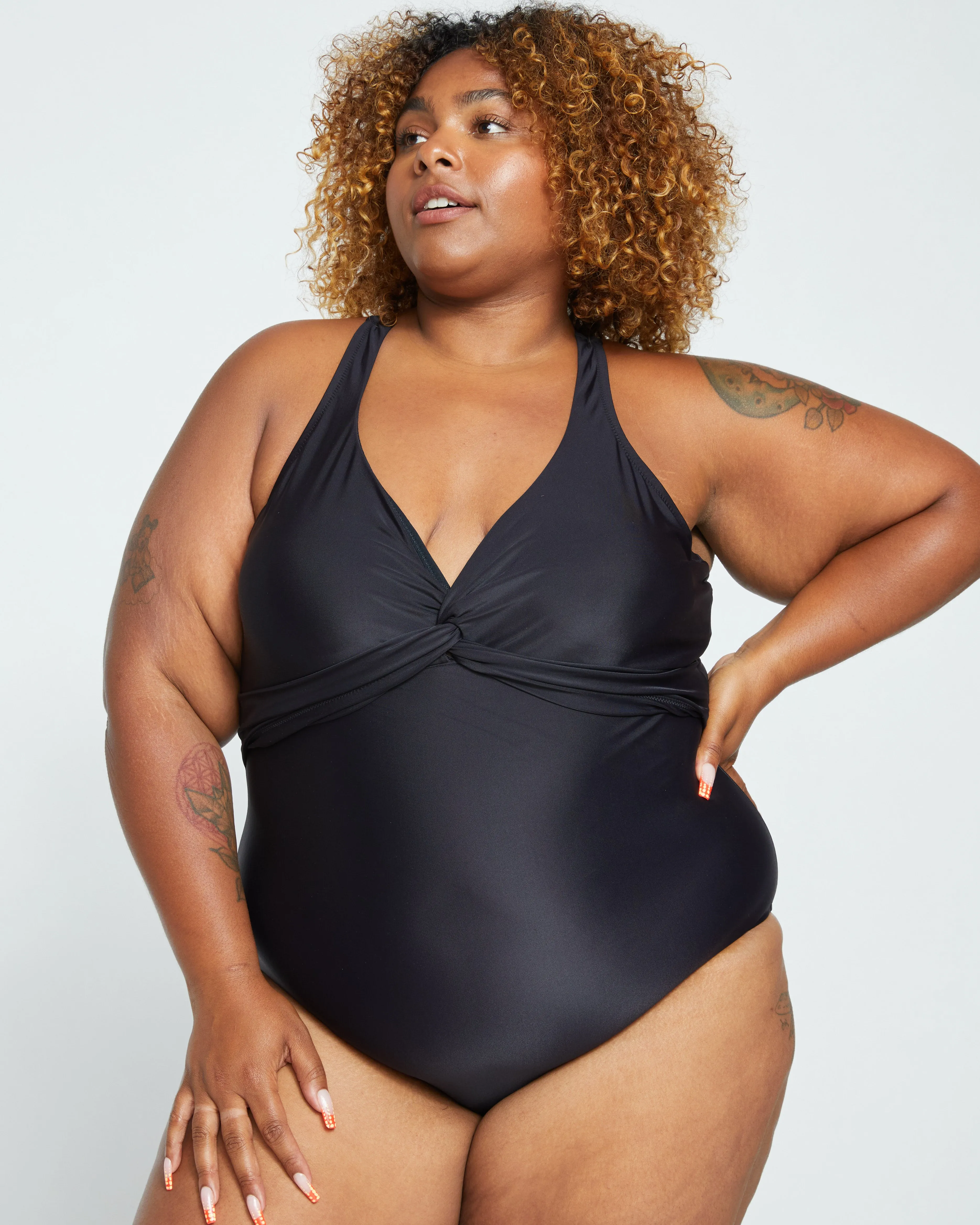 The Swimsuit - Black sold by Universal Standard