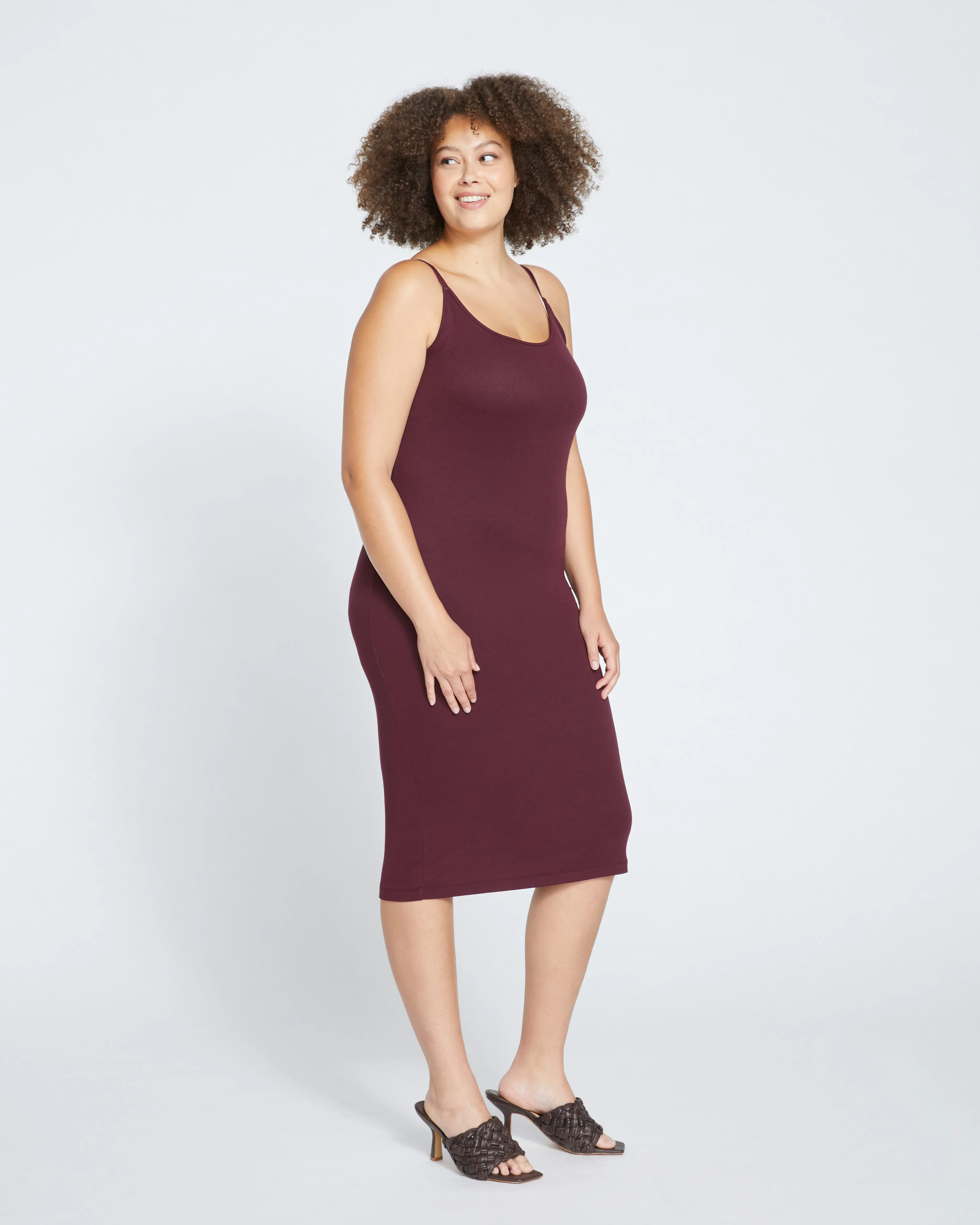 Foundation Cami Dress - Black Cherry sold by Universal Standard product image thumbnail 3