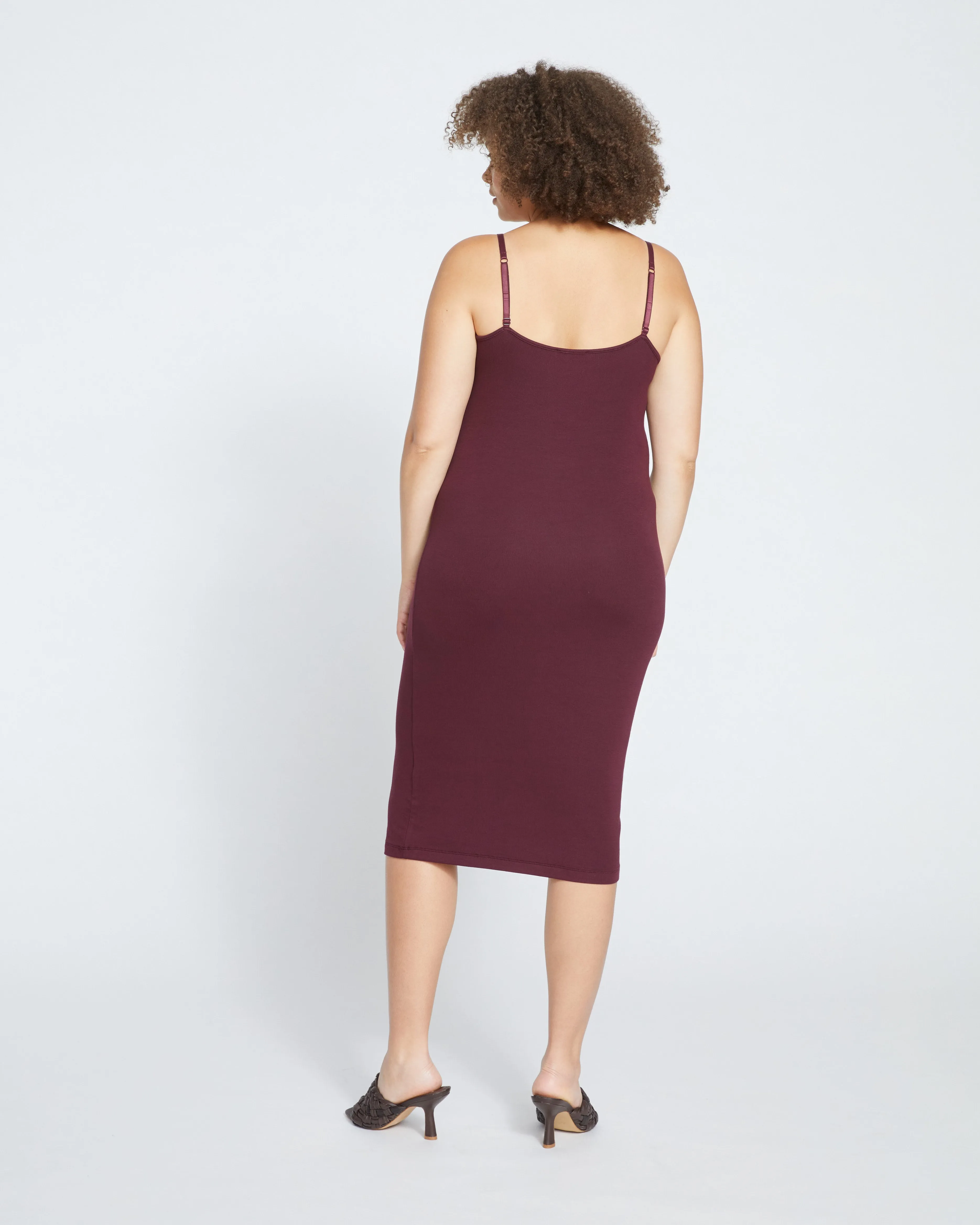 Foundation Cami Dress - Black Cherry sold by Universal Standard product image thumbnail 4