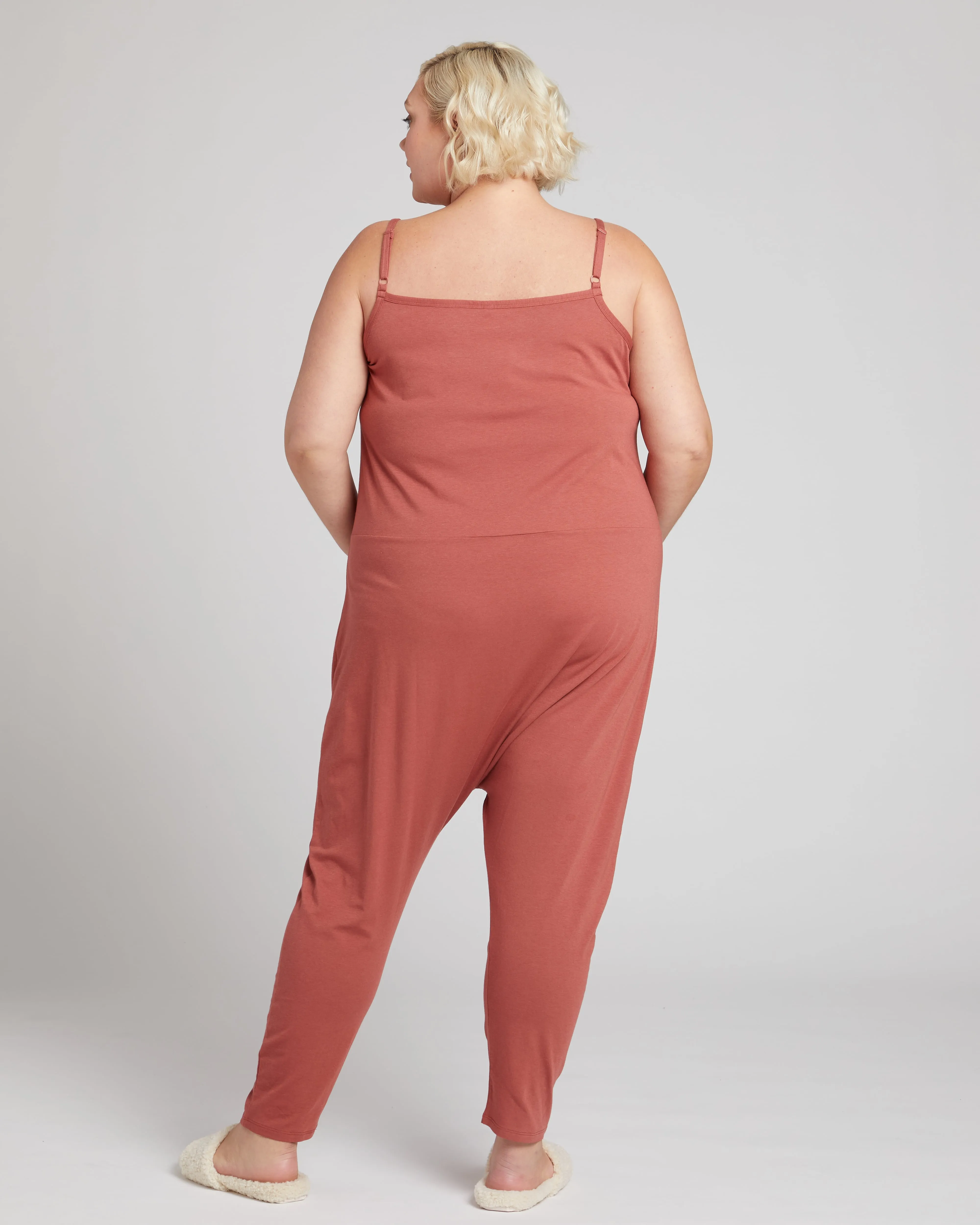 Jackson Sleeveless Jumpsuit - Terracotta sold by Universal Standard product image thumbnail 4