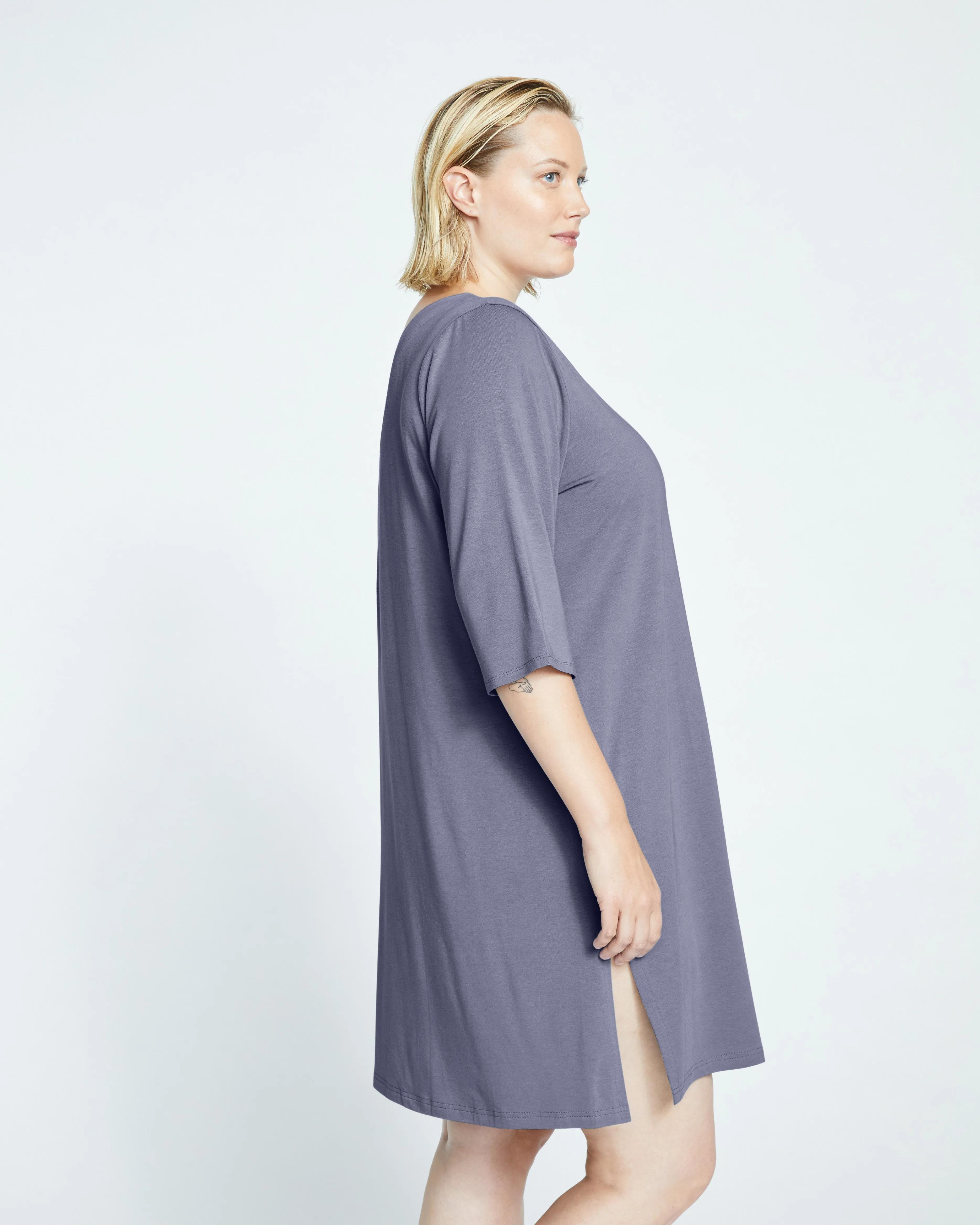 UltimateS Aubrey Sleep Dress - Blue Haze sold by Universal Standard product image thumbnail 2