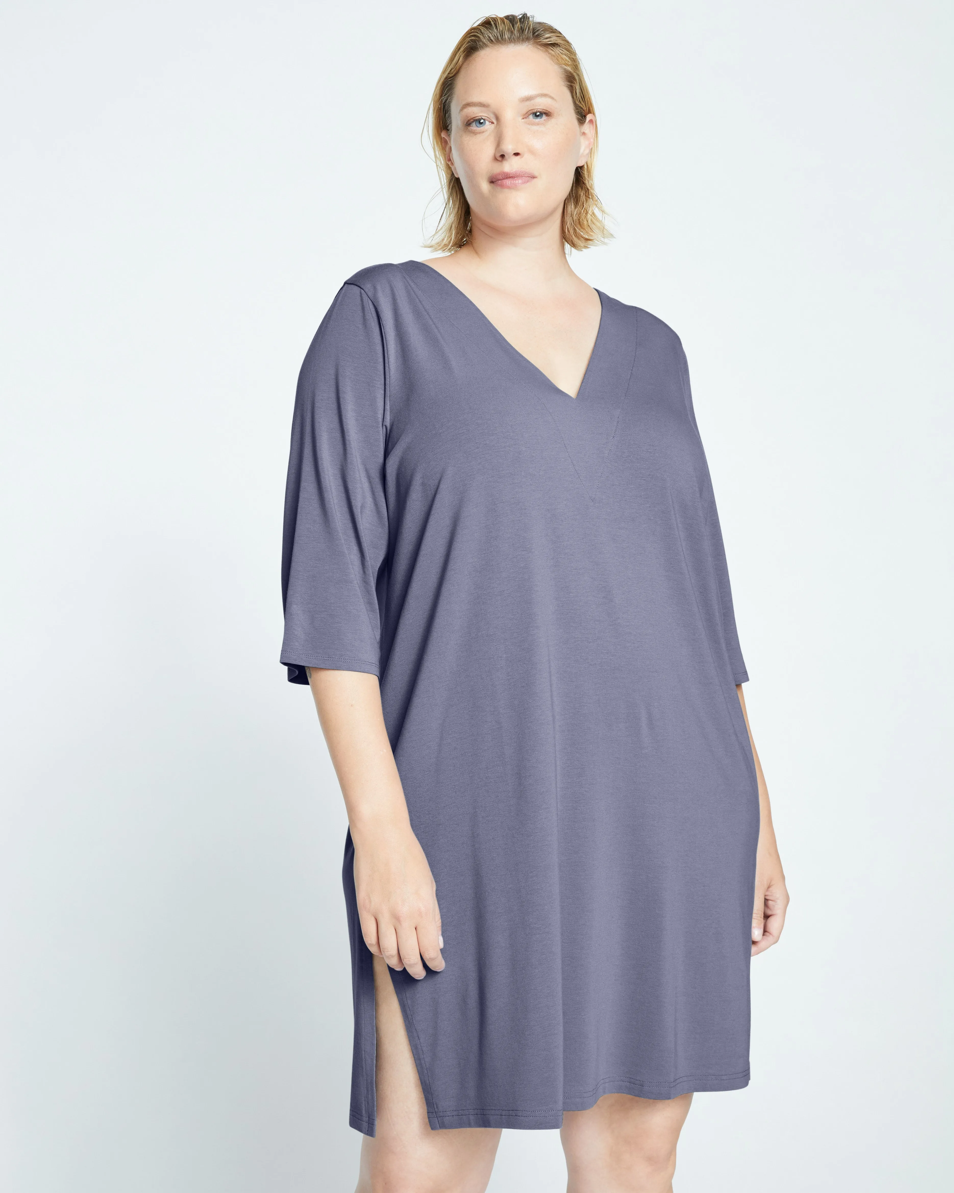 UltimateS Aubrey Sleep Dress - Blue Haze sold by Universal Standard