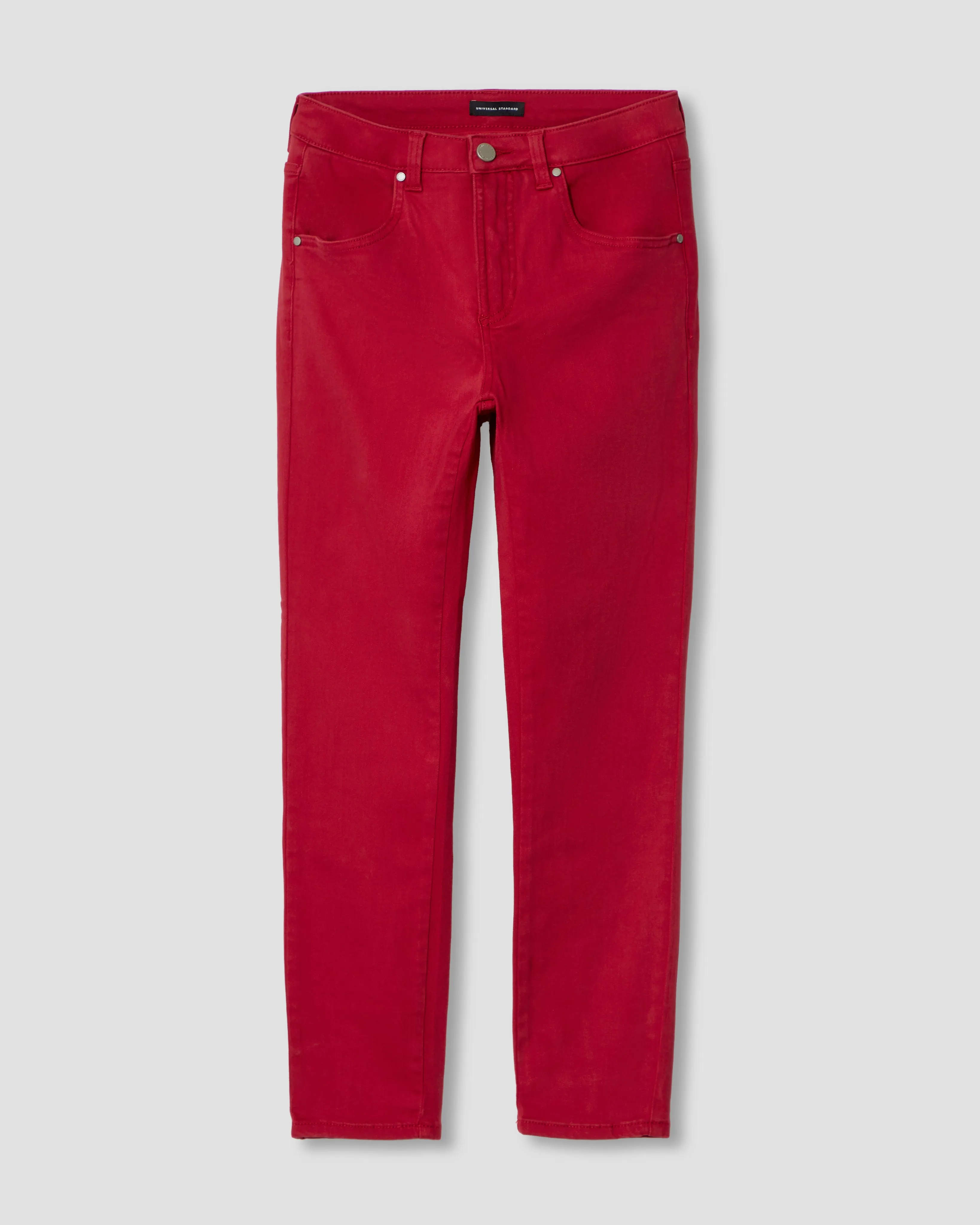 Seine High Rise Skinny Jeans 27 Inch - Red Dahlia sold by Universal Standard product image thumbnail 2