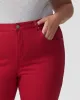 Seine High Rise Skinny Jeans 27 Inch - Red Dahlia sold by Universal Standard