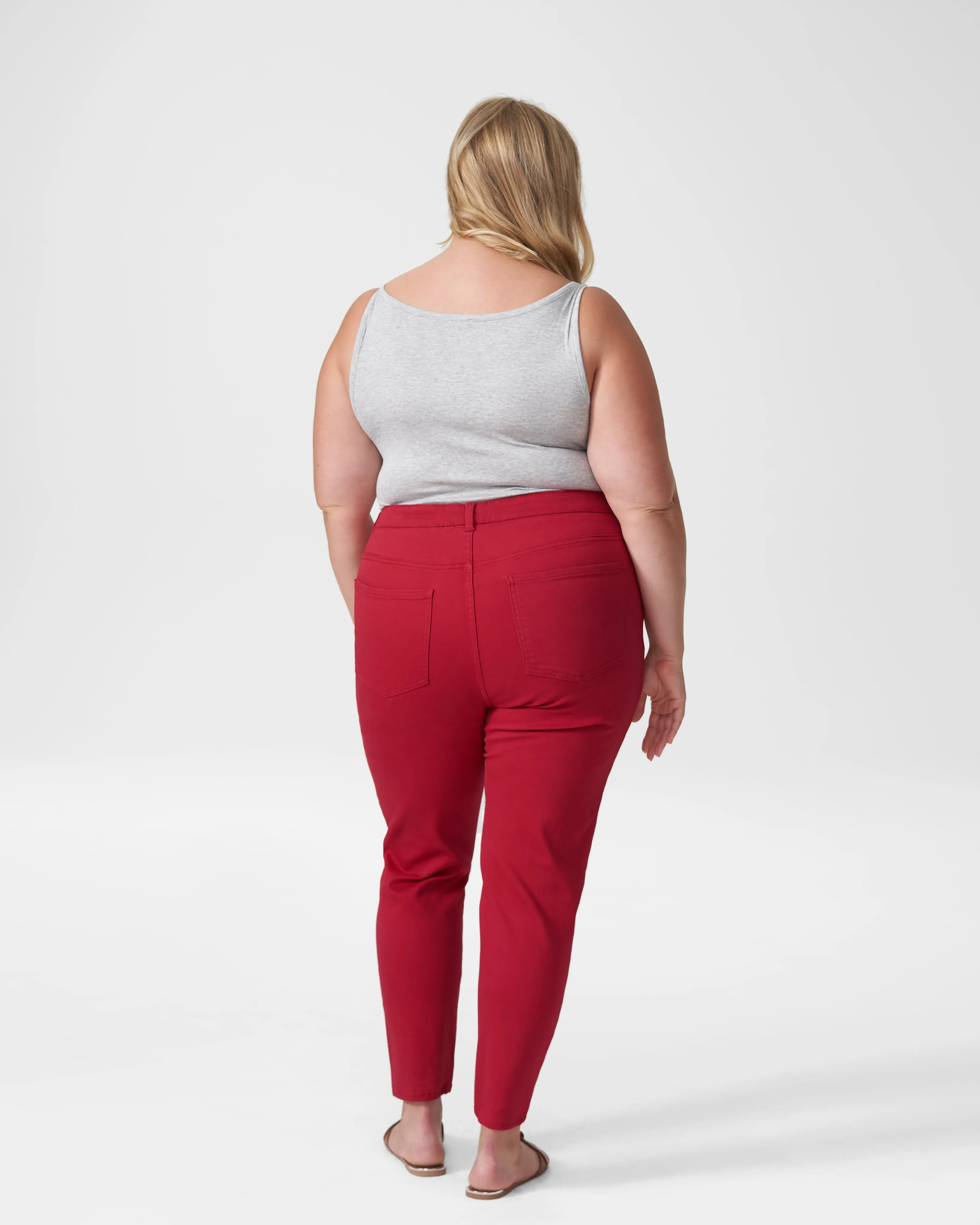 Seine High Rise Skinny Jeans 27 Inch - Red Dahlia sold by Universal Standard product image thumbnail 4