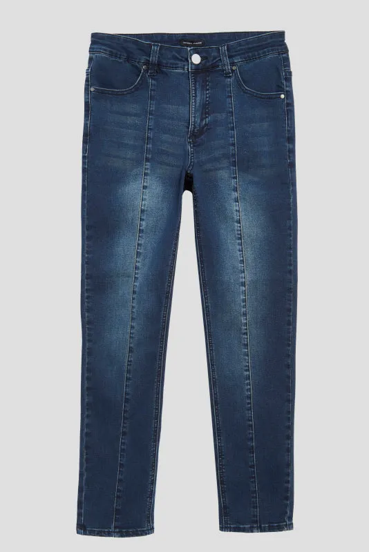 Debbie High Rise Seam Skinny Jeans - Indigo Ink sold by Universal Standard product image thumbnail 3