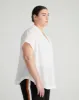 Better-Than-Silk V-Neck Top - White sold by Universal Standard