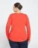 Long Sleeve V Rex - Sanguinello sold by Universal Standard