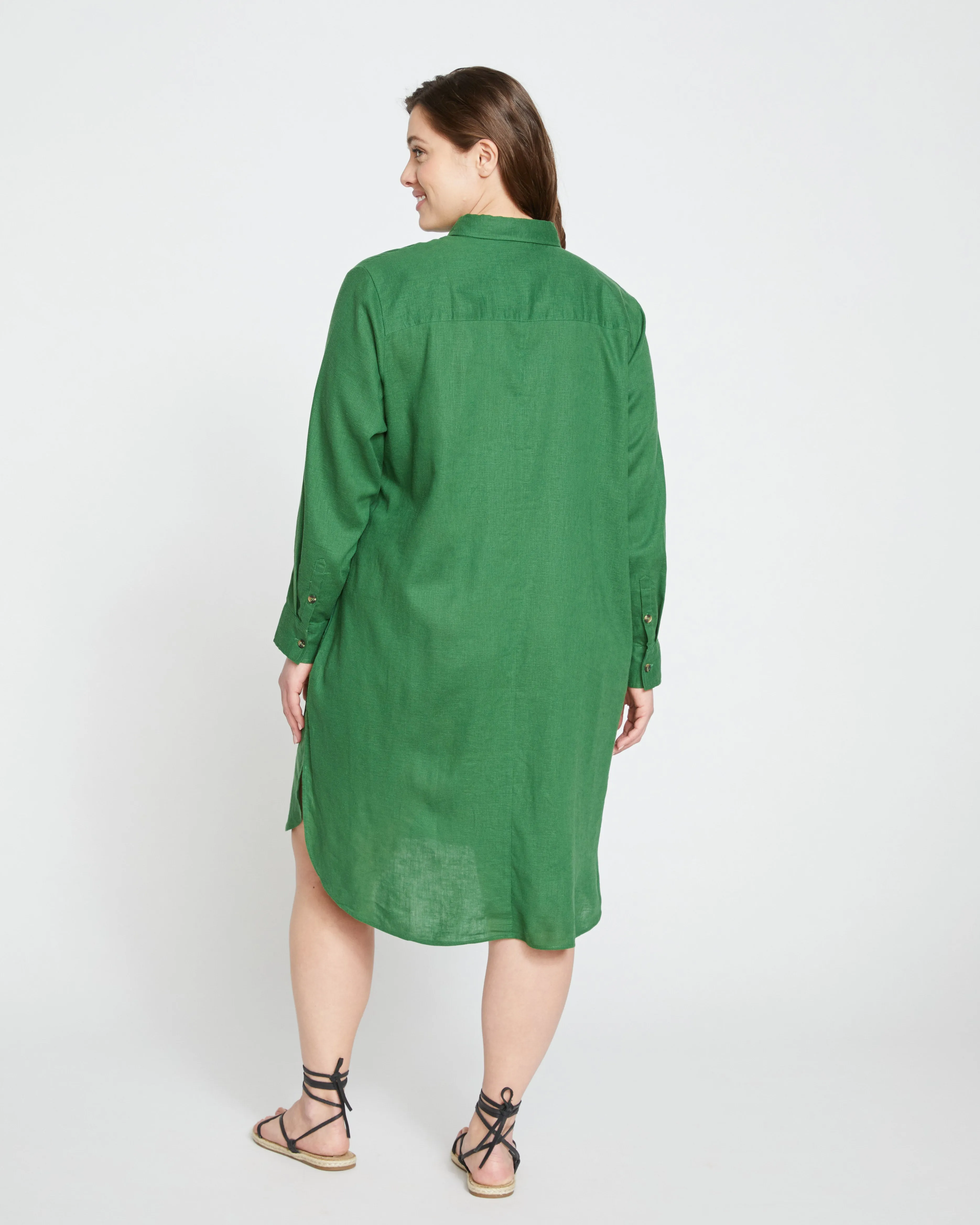Seaside Linen Shirtdress - Jardin sold by Universal Standard product image thumbnail 5