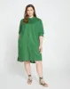 Seaside Linen Shirtdress - Jardin sold by Universal Standard
