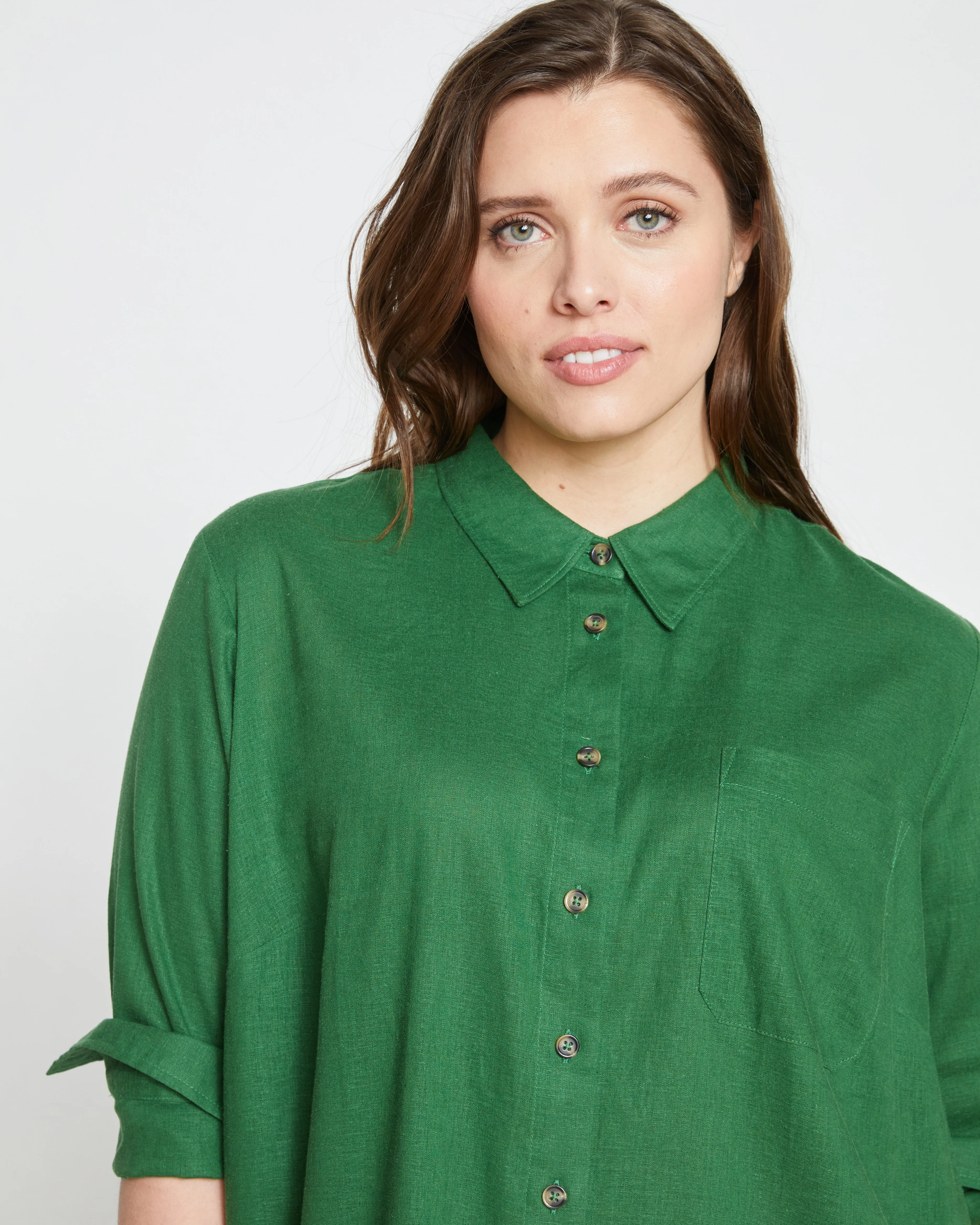 Seaside Linen Shirtdress - Jardin sold by Universal Standard product image thumbnail 2