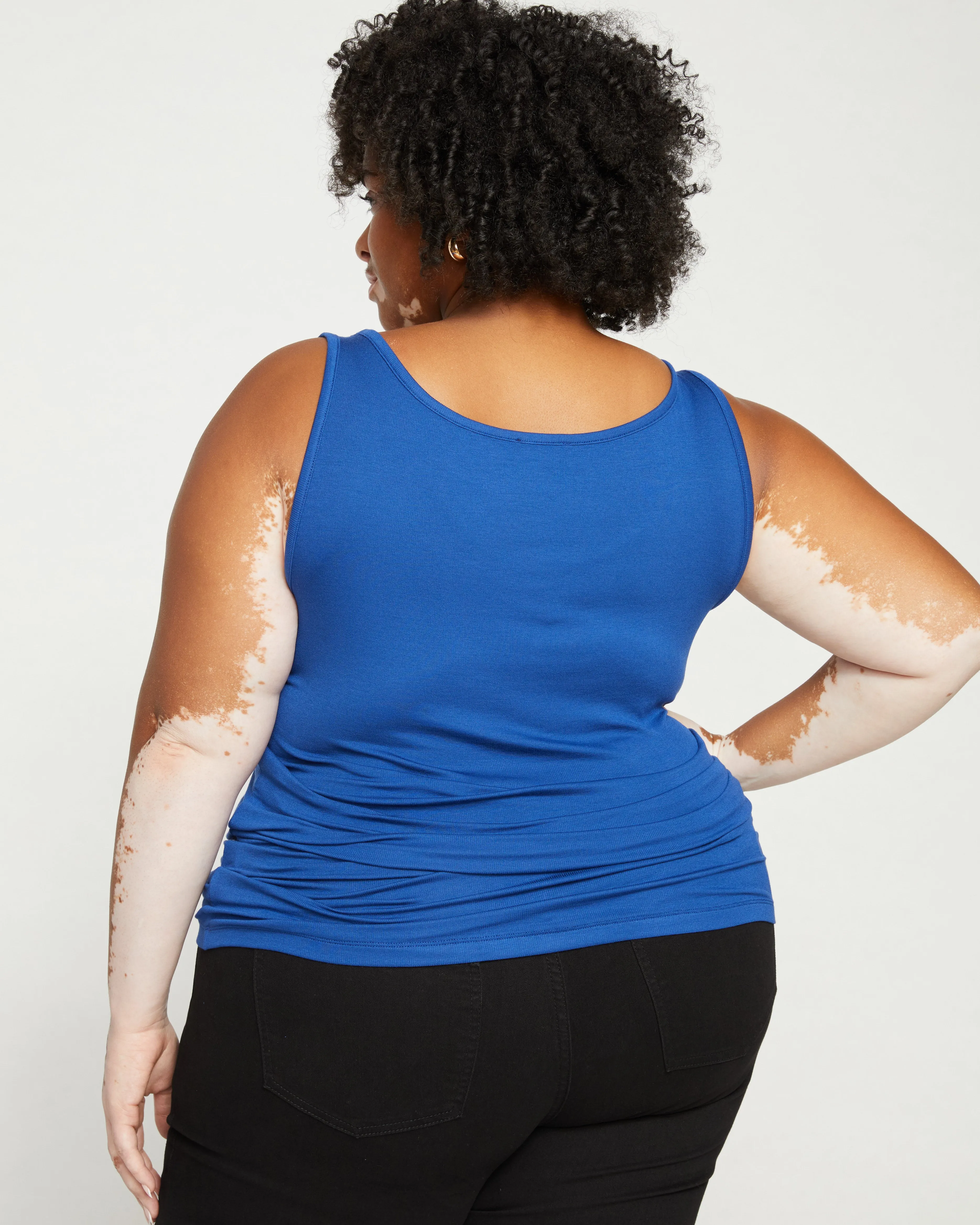 Foundation Tank - Lapis sold by Universal Standard product image thumbnail 4