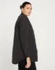 Hudson Quilted Coat - Black sold by Universal Standard