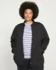 Hudson Quilted Coat - Black sold by Universal Standard