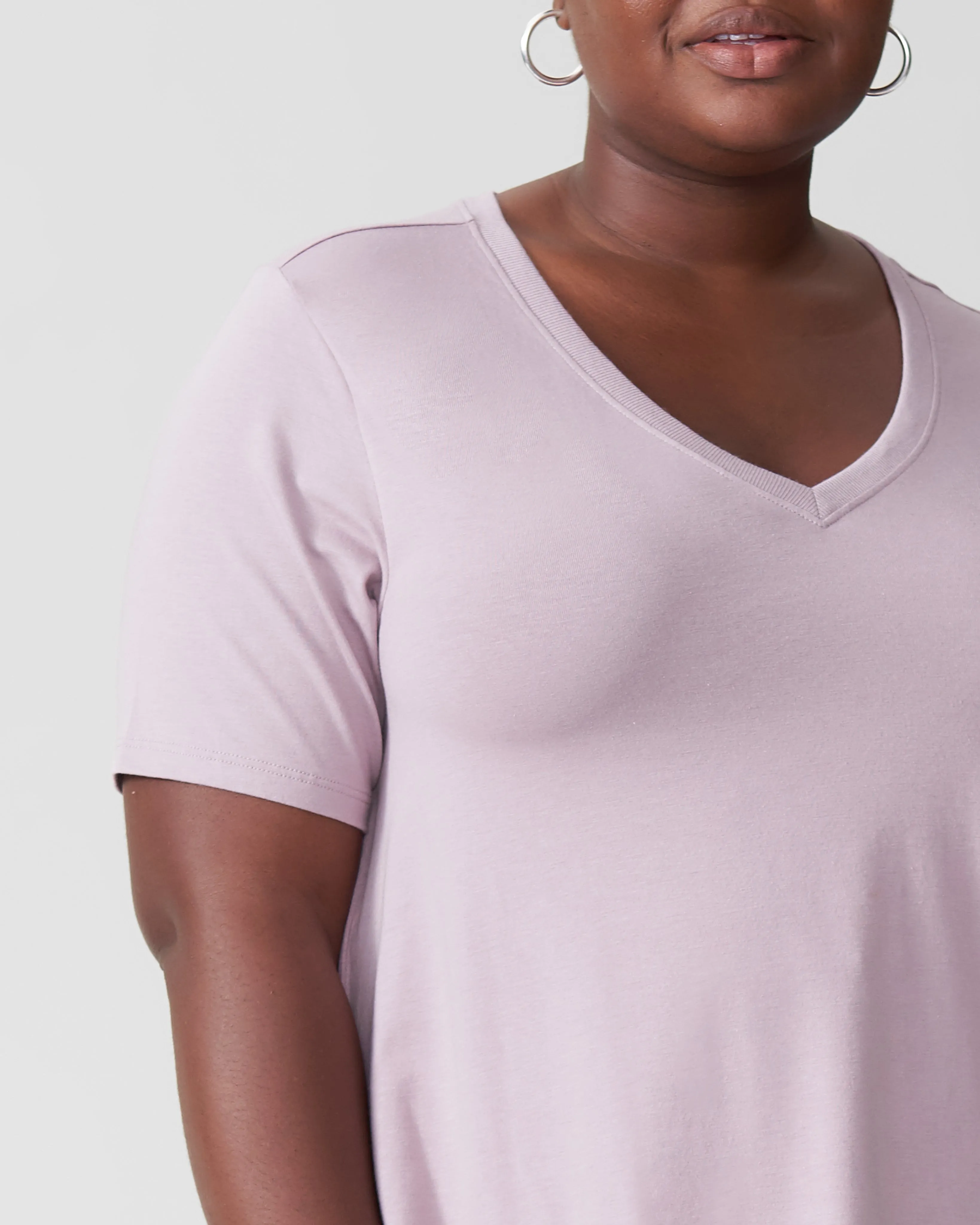 Jase Easy Tee - Orchid sold by Universal Standard product image thumbnail 2