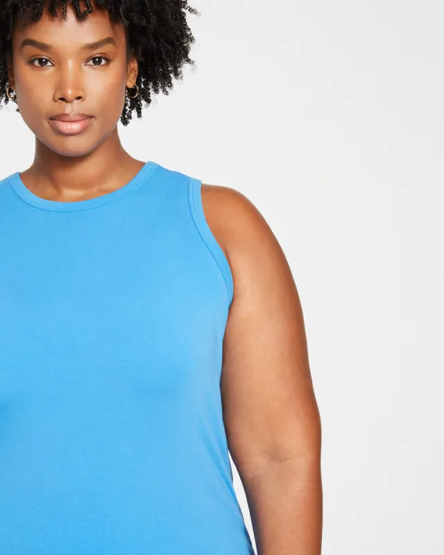 Cai High Neck Tank - Cobalt made by Universal Standard
