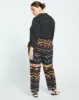 Cooling Stretch Cupro Pants - Midnight Ikat sold by Universal Standard