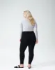 Moro Pintuck Pocket Ponte Pants - Black sold by Universal Standard