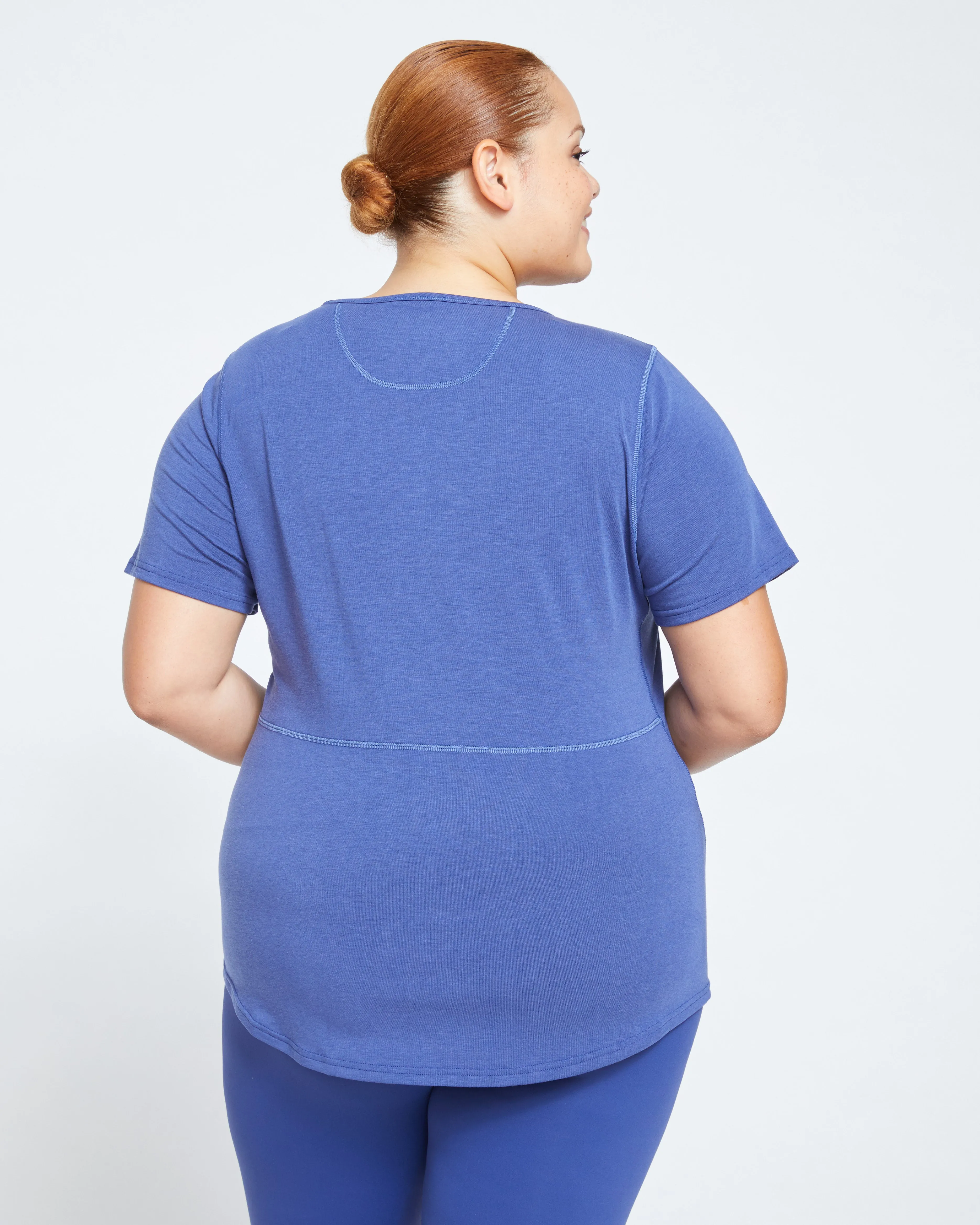 Mia Movement Tee - Rich Cobalt sold by Universal Standard product image thumbnail 4