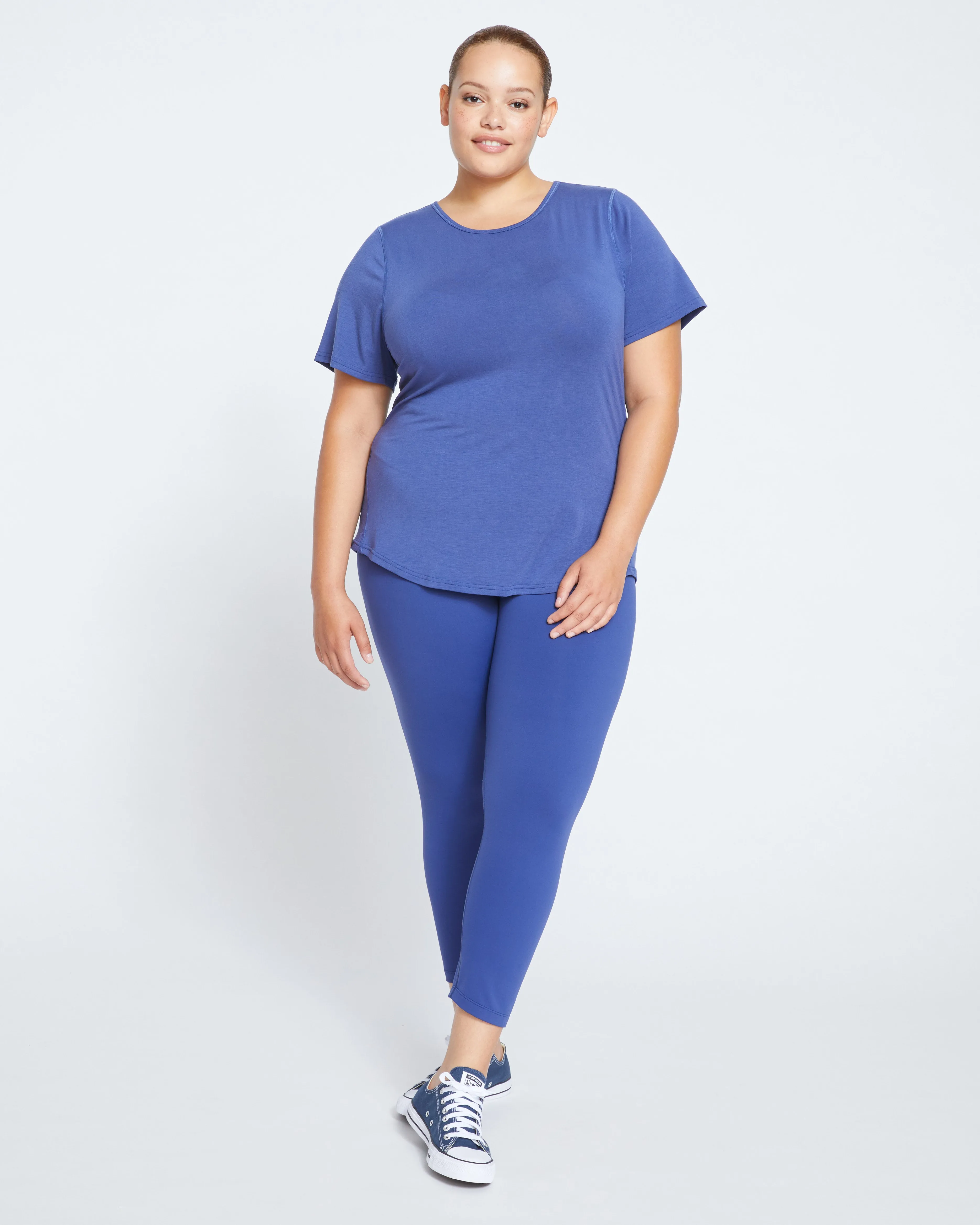 Mia Movement Tee - Rich Cobalt sold by Universal Standard