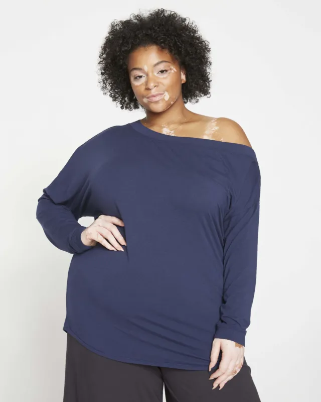 Dolci Top - Navy sold by Universal Standard